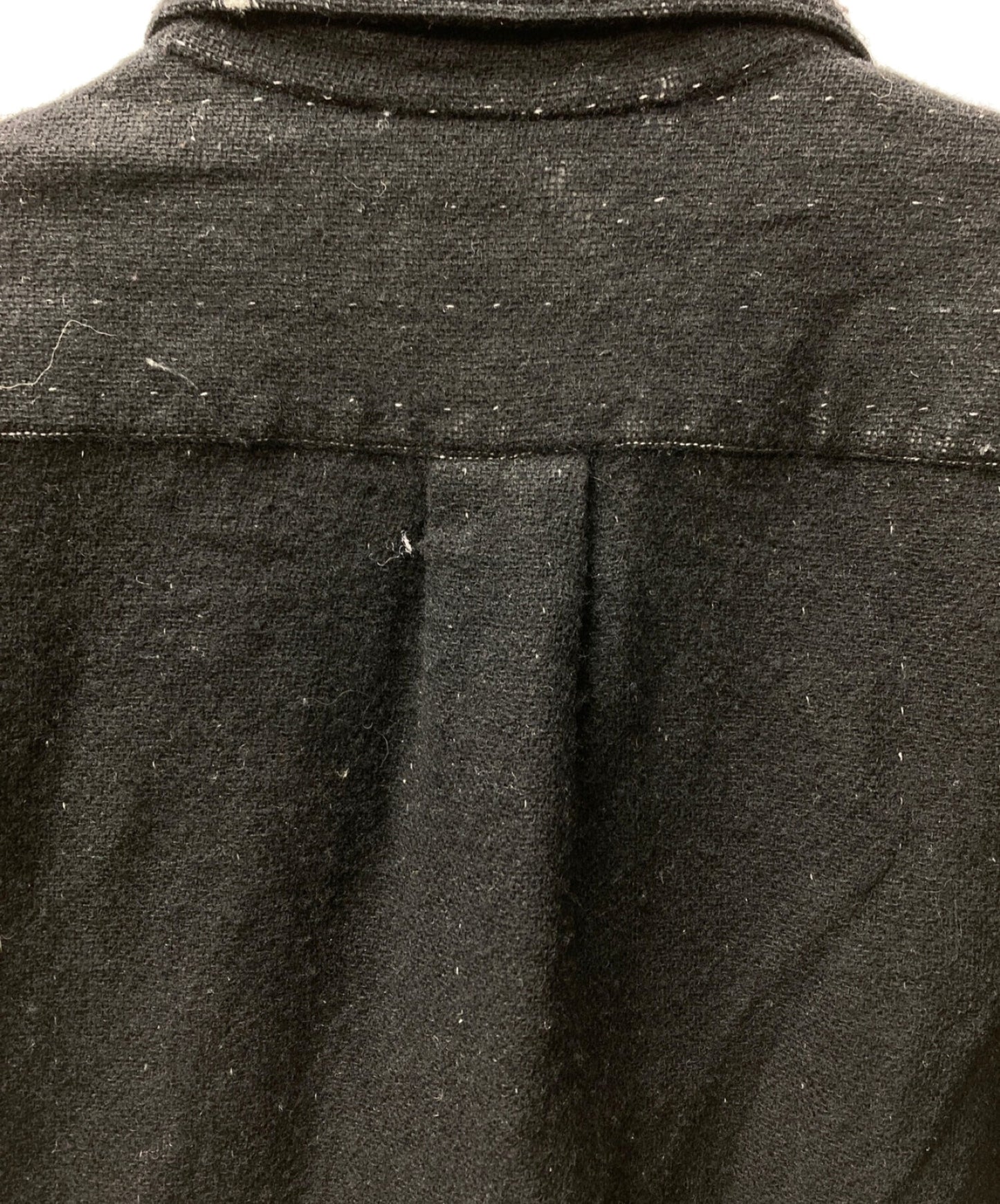 Comme des Garcons Homme 90年代棉羊毛損壞的襯衫HB-070010