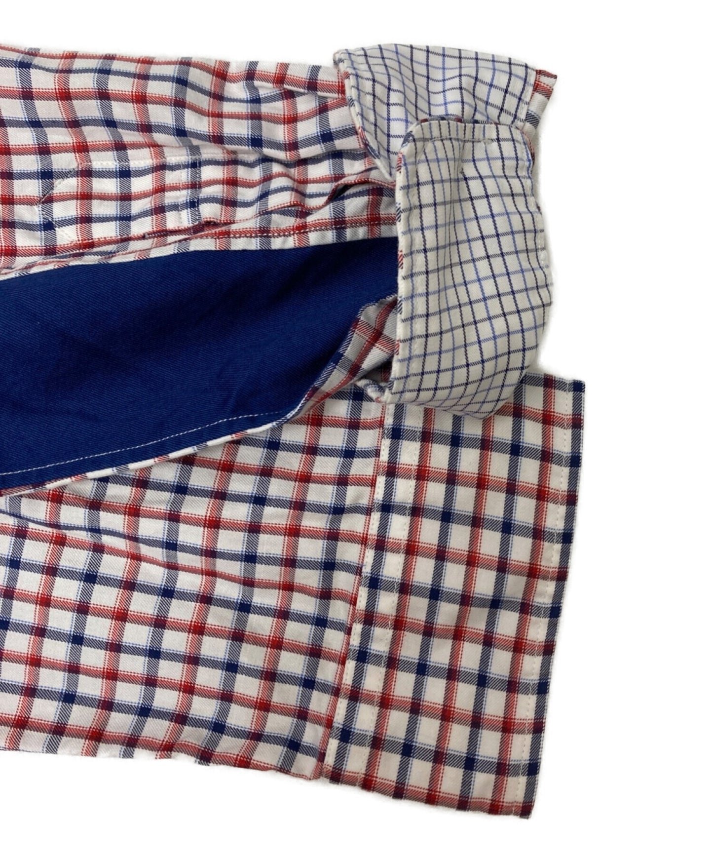 Comme des Garcons Junya Watanabe Man ที่แตกต่างกันวัสดุเชื่อมต่อเสื้อ WB-B013