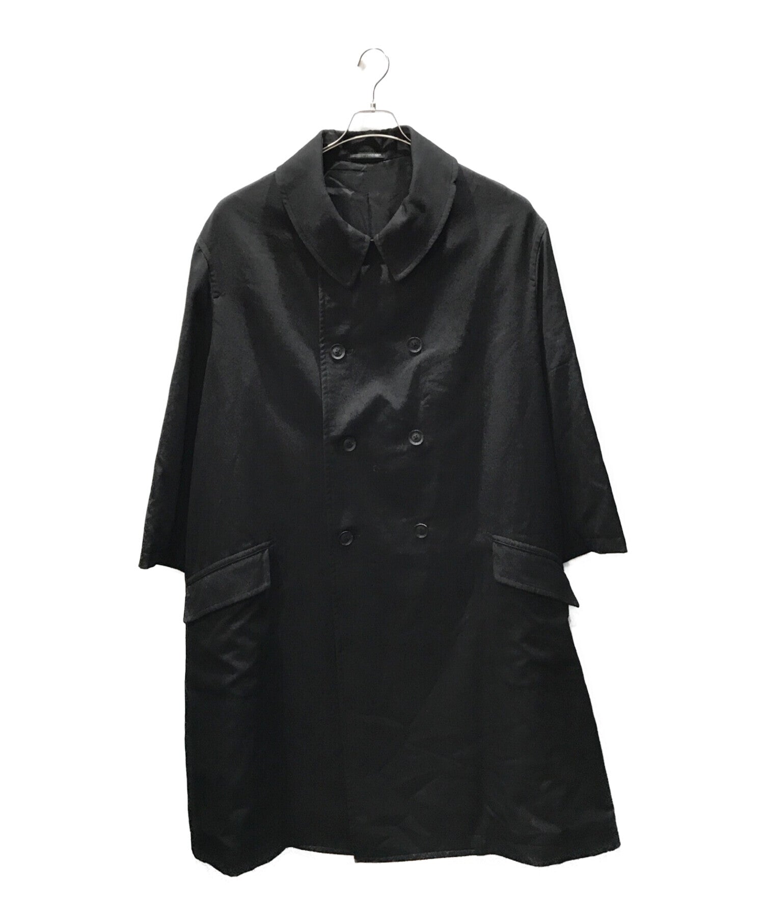 Yohji Yamamoto POUR HOMME 21AW Soutien Collar Big Coat HX-C11-100