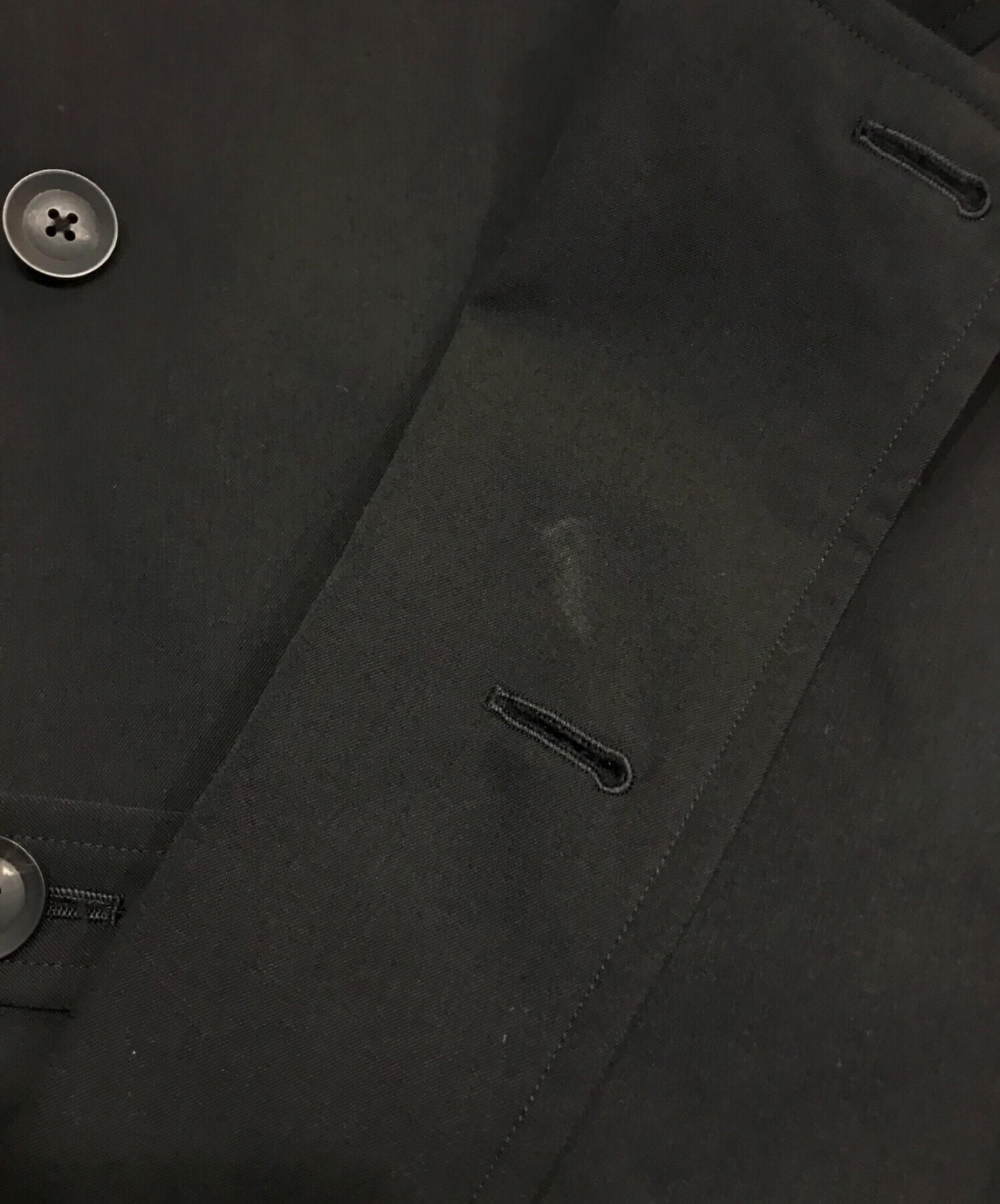 Yohji Yamamoto Pour Homme 21Aw Soutien领子大外套HX-C11-100