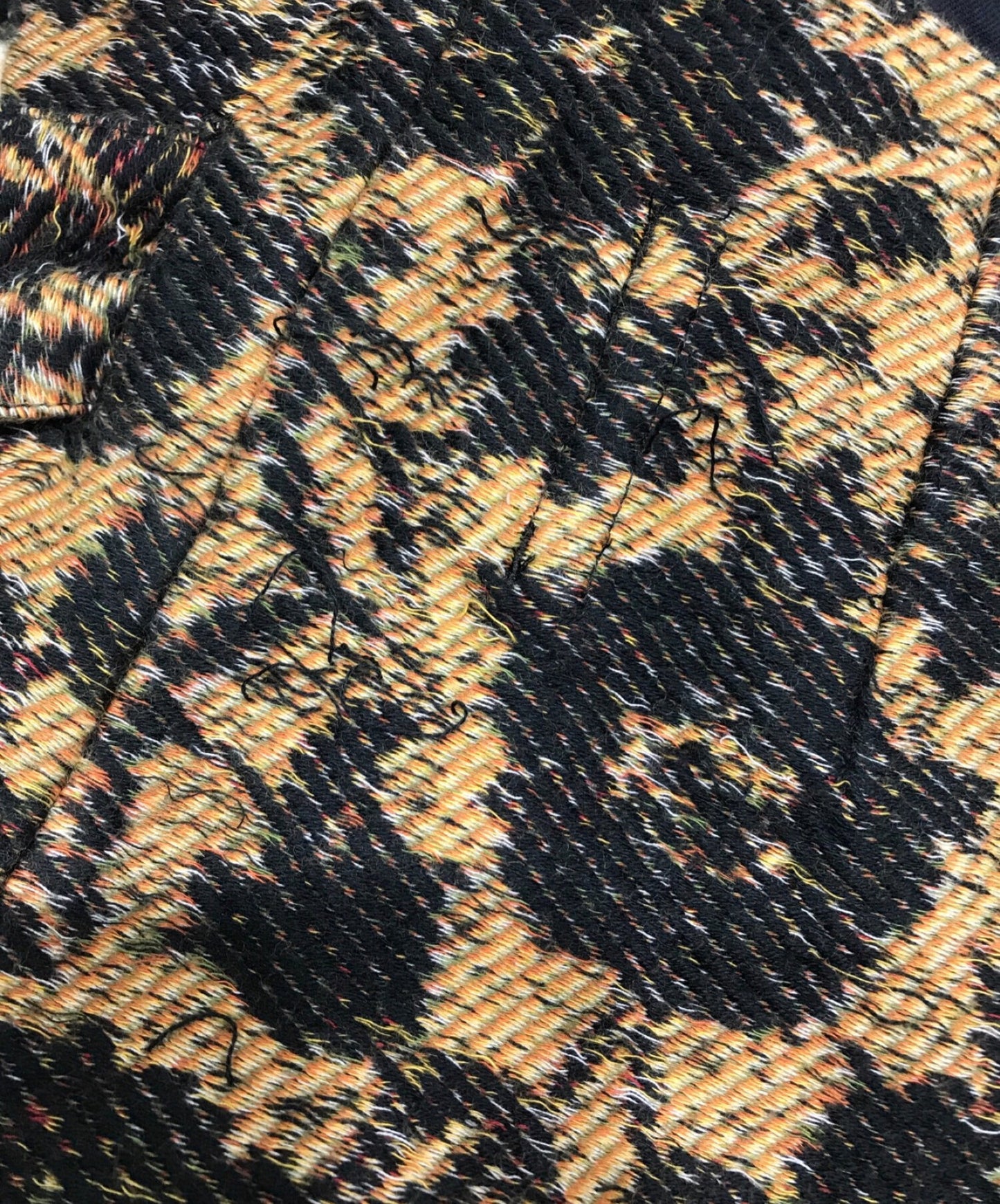 Y的15AW花卉图案带宽裤子yr-p02-013