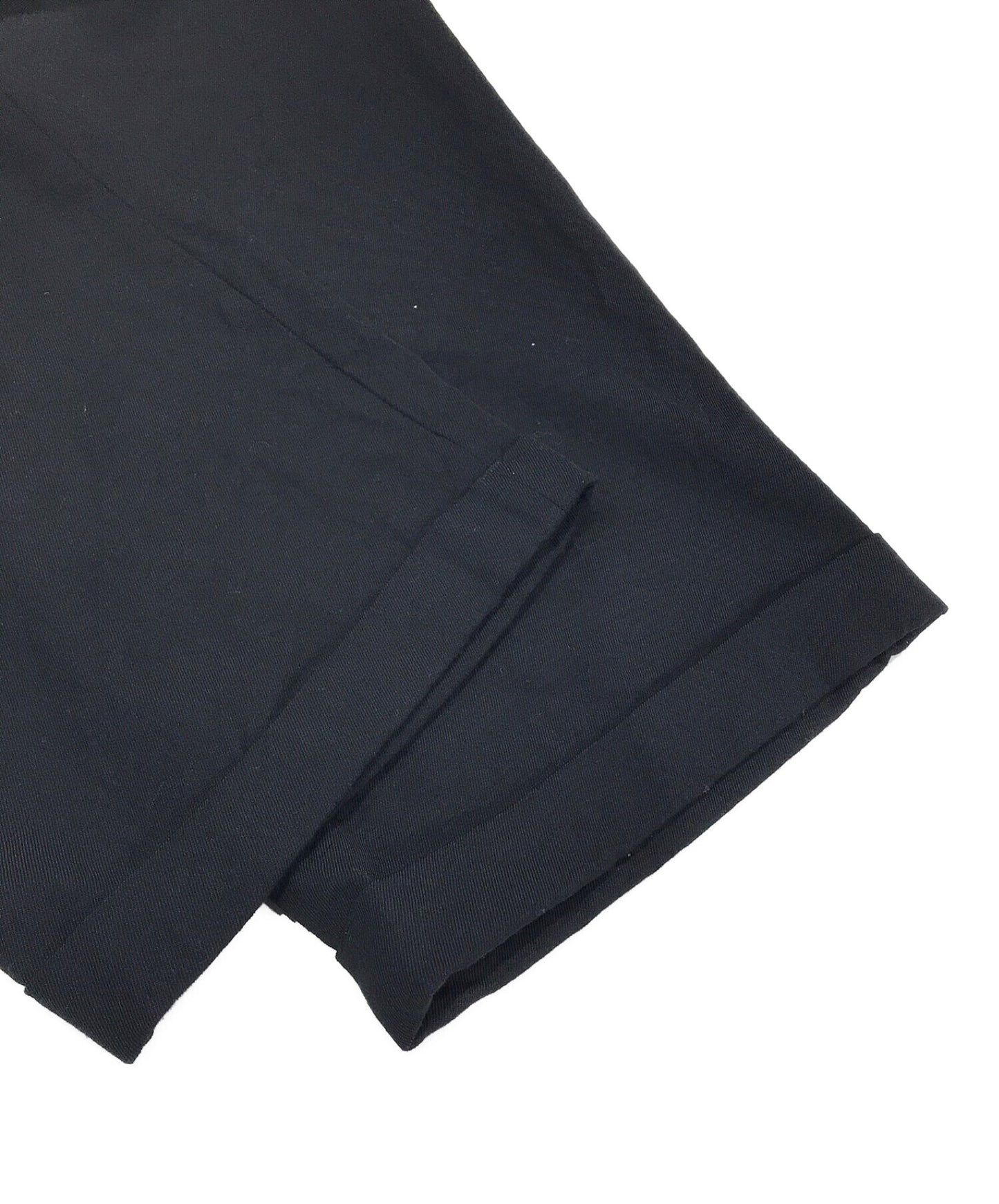 Yohji Yamamoto는 양모 개버 바지 FQ-P06-115