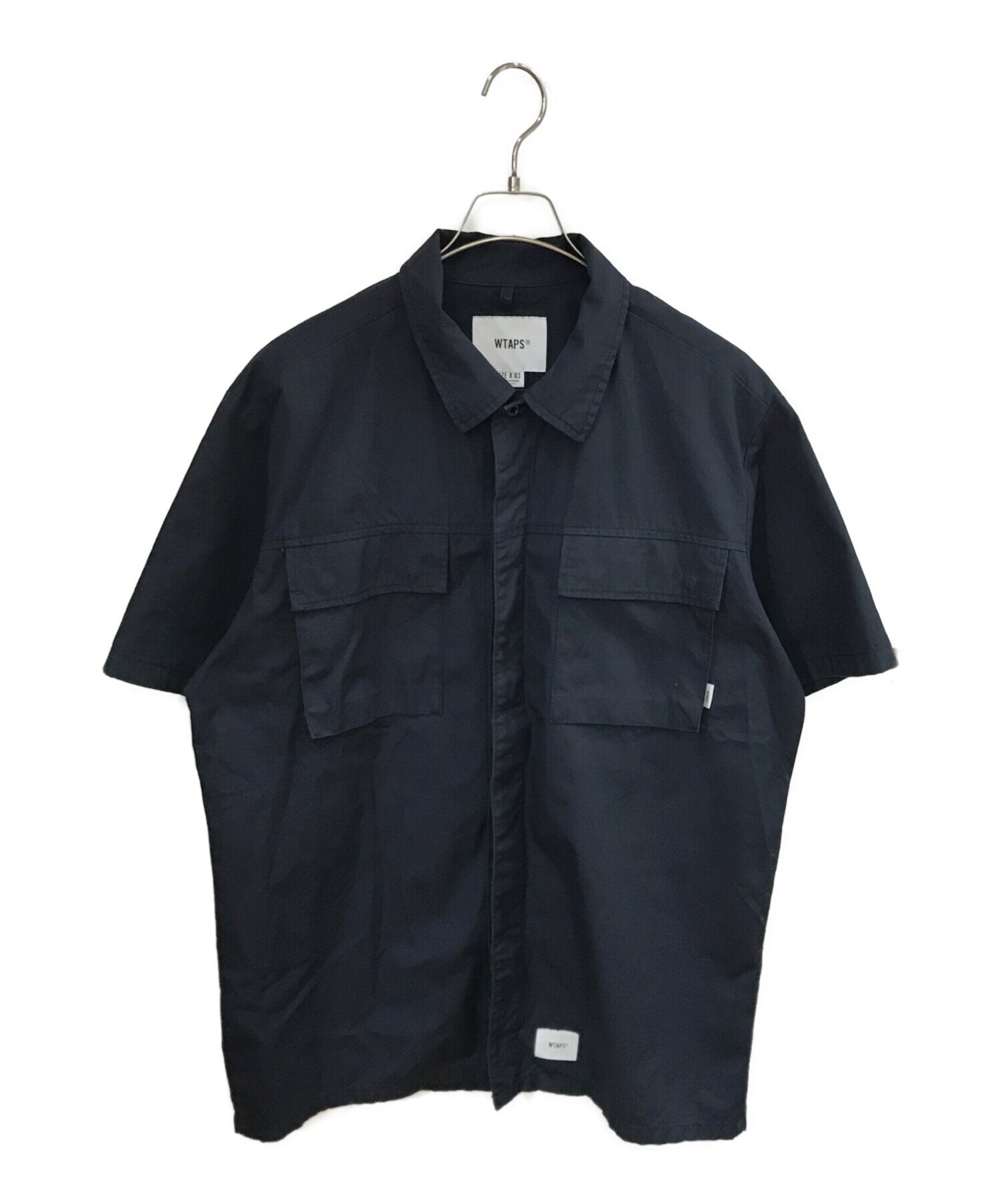 WTAPS short-sleeved work shirt 211wvdt-shm04