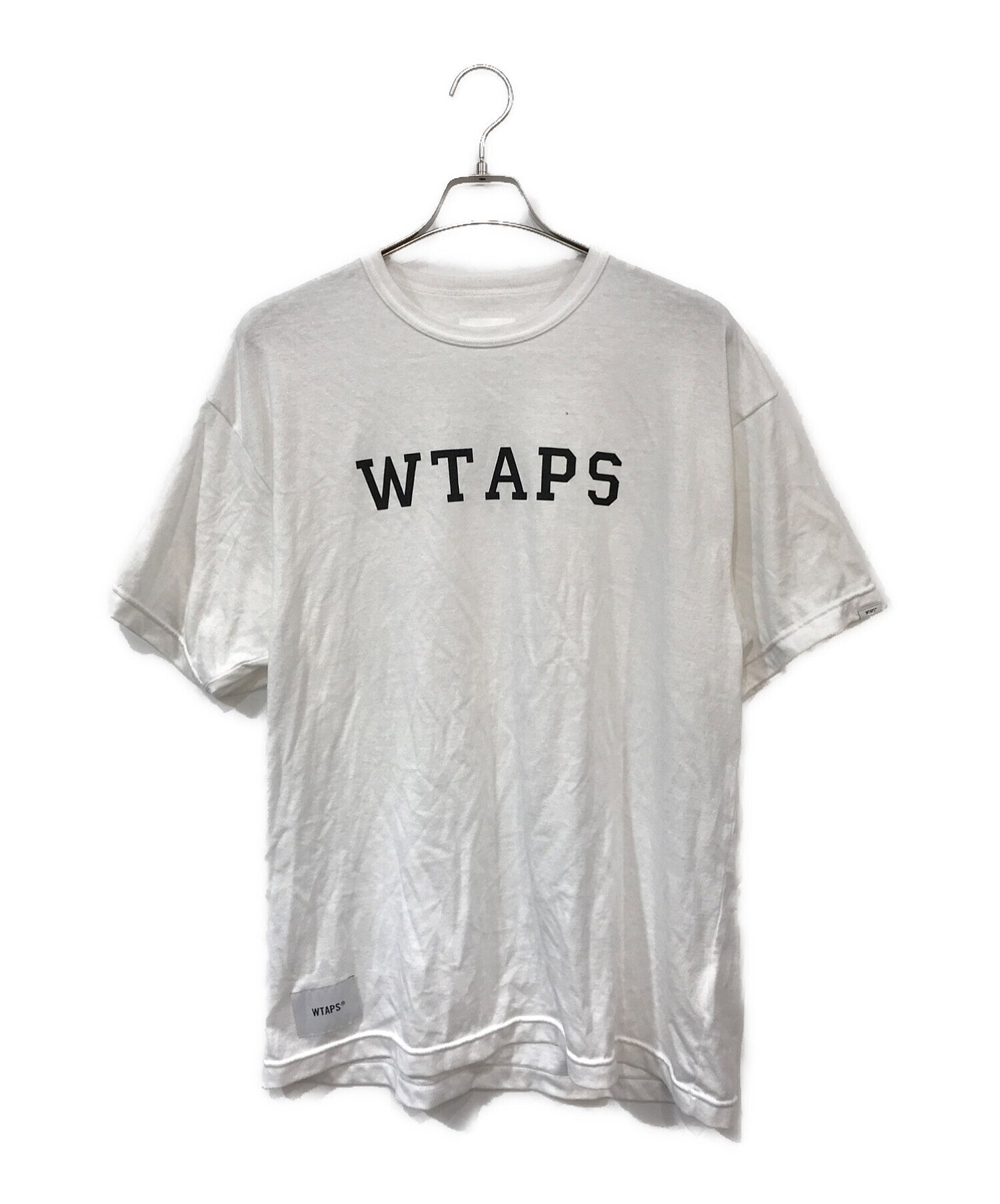 WTAPS Logo print T-shirts 221ATDT-CSM17