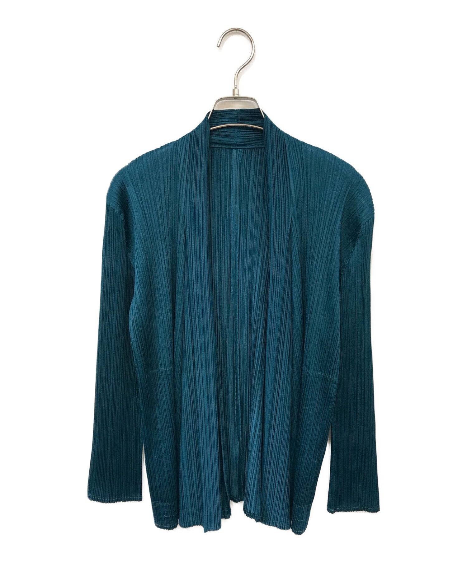 PLEATS PLEASE Shawl collar pleated cardigan PP41-J0226