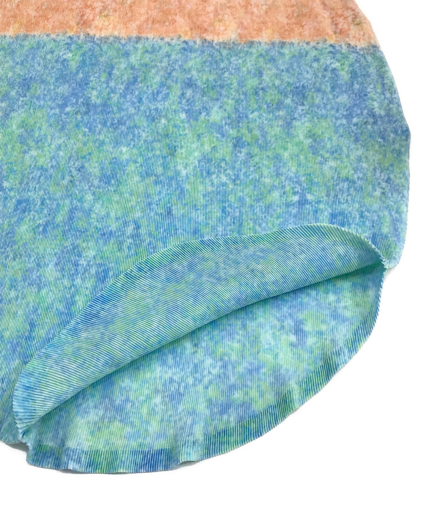 Pleats Please Bicolor 모양의 주름 블라우스 PP41FK294