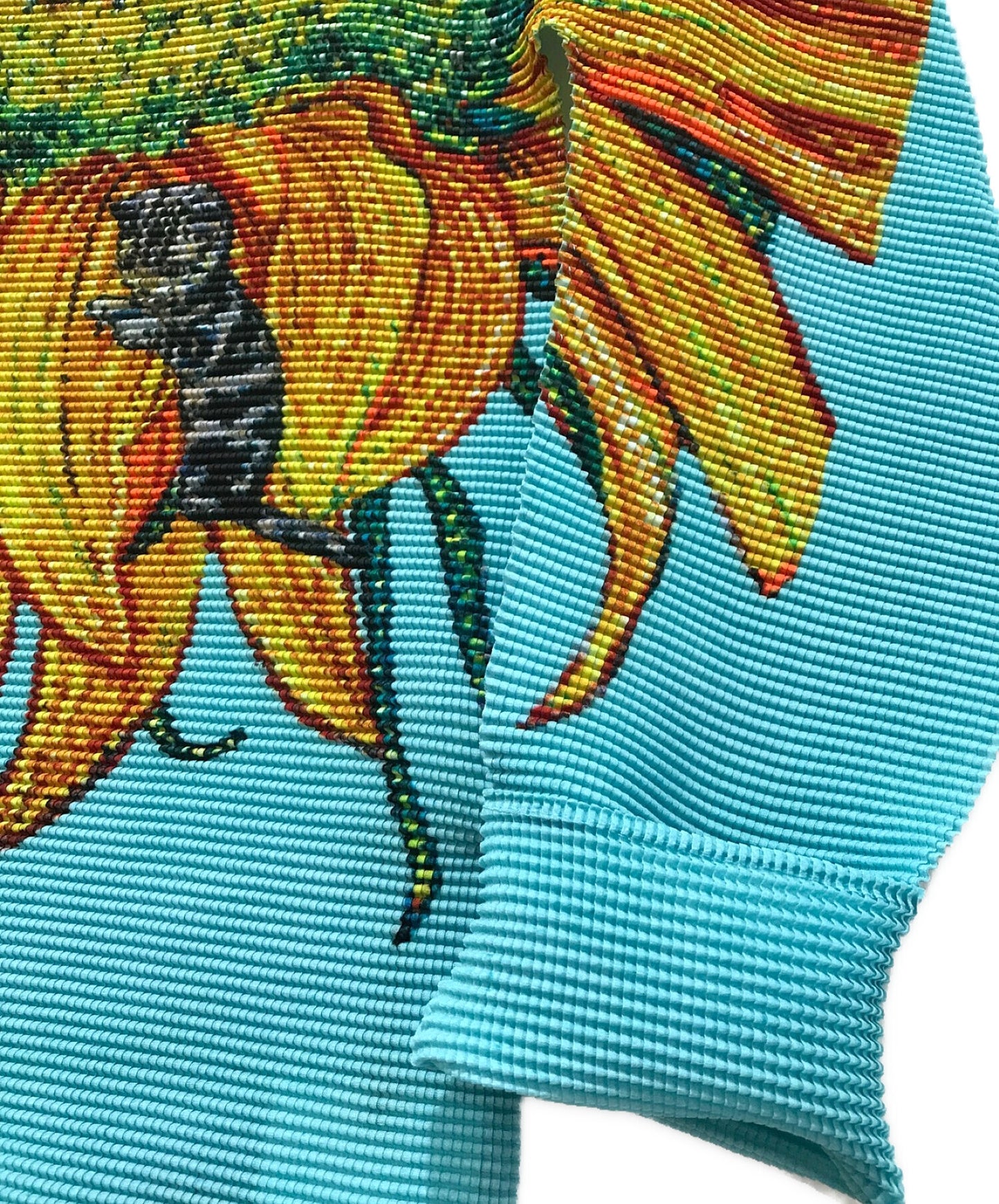 我issey miyake華夫餅褶切割和縫製M191FJ911