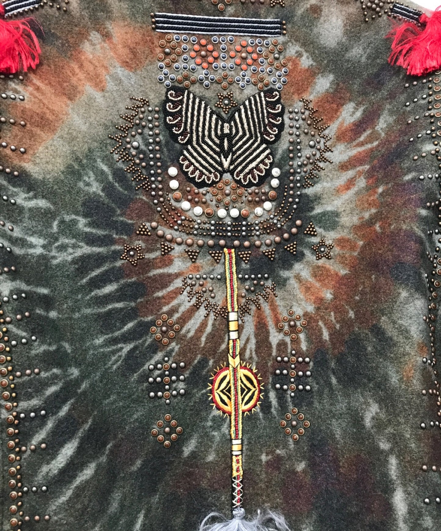 瓦倫蒂諾蝴蝶珠繡花羊毛梅爾頓夾克LV0CI0723UD