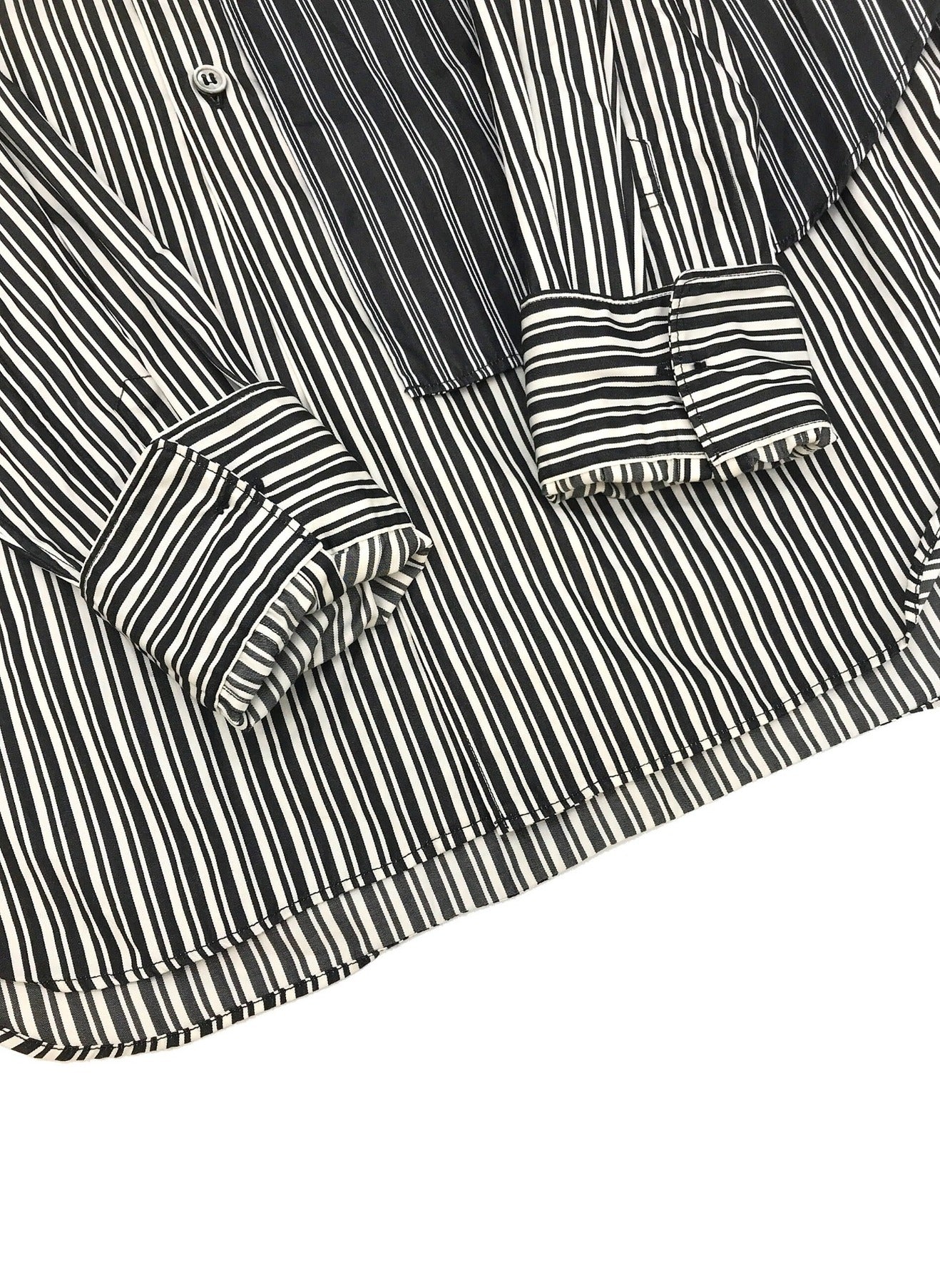 Comme des Garcons Homme Plus เสื้อเชื่อมต่อลายทาง PD-B011