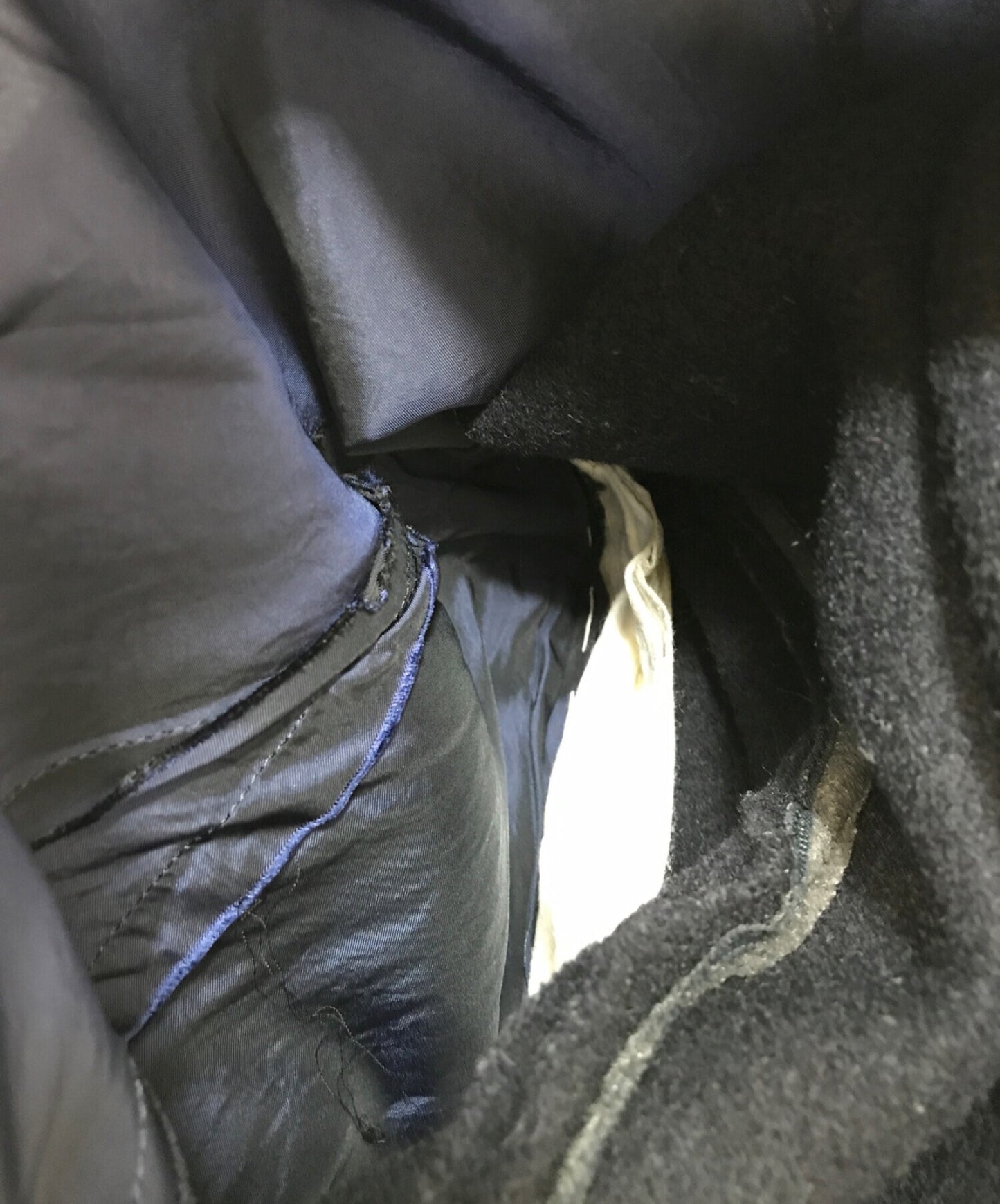 Comme des Garcons Homme Wool Nylon Raglan Coat HC-08005M