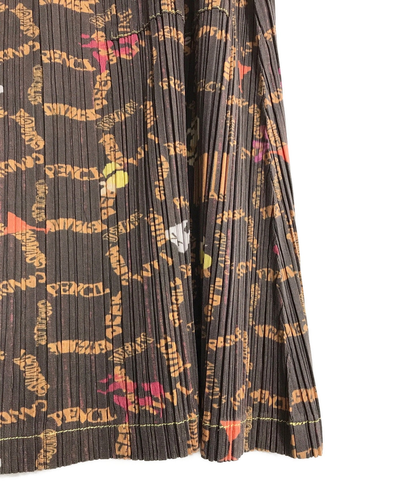 Pleats Please Megamart กระโปรงจีบ pp83-jg563