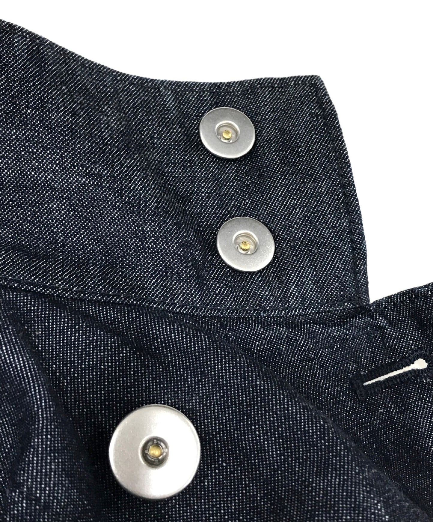 S'yte 10oz 데님 민족 가시 패턴 자카드 스탠드 칼라 코트 UV-C03-823