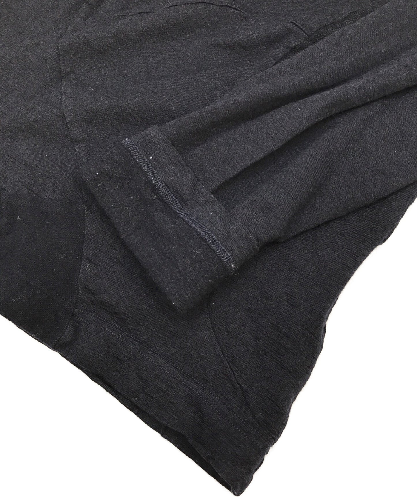 Comme des Garcons衬衫镶板羊毛切割和缝制FW09202