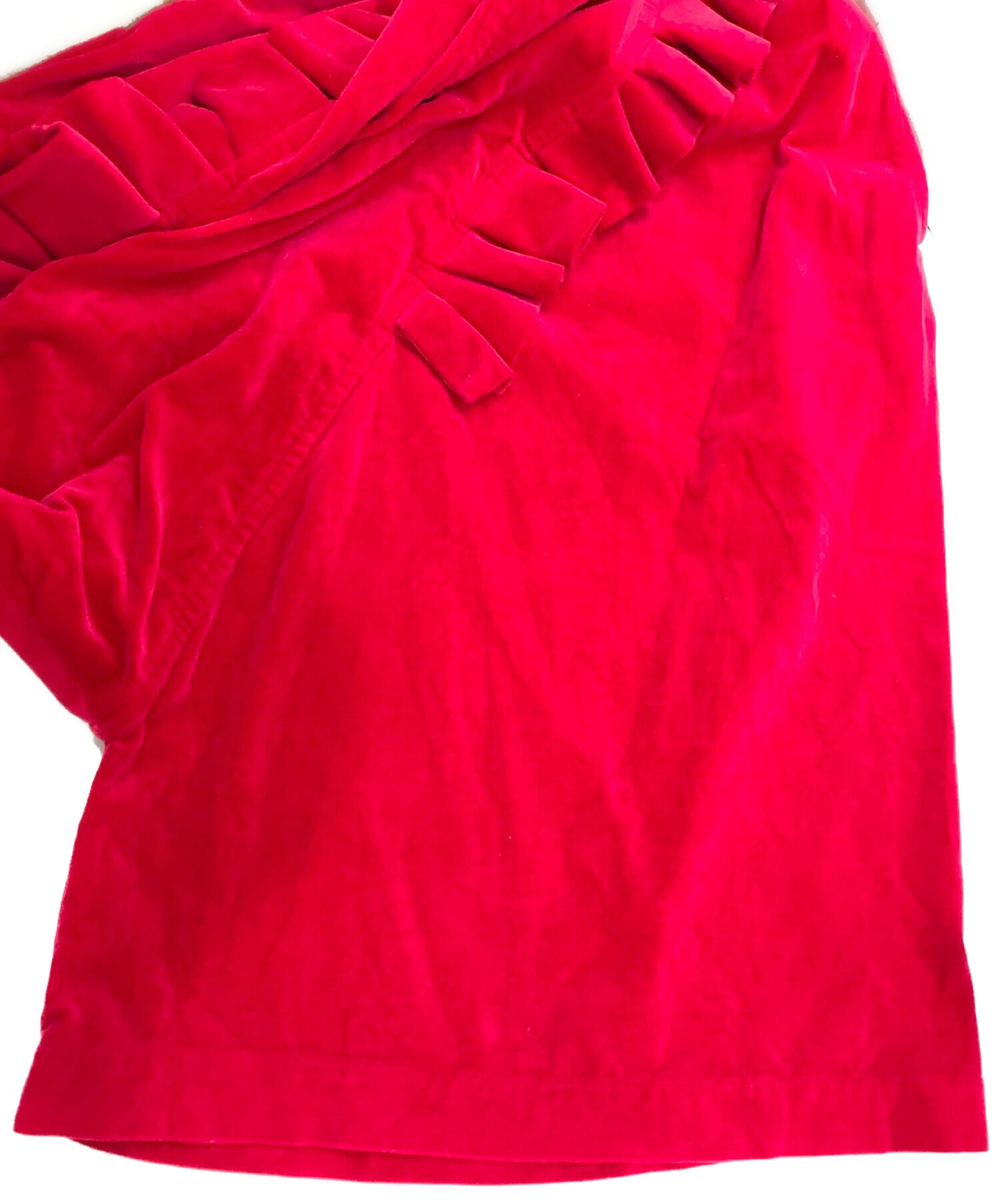 Comme des garcons velor ruffle sarouel กางเกง gs-p022