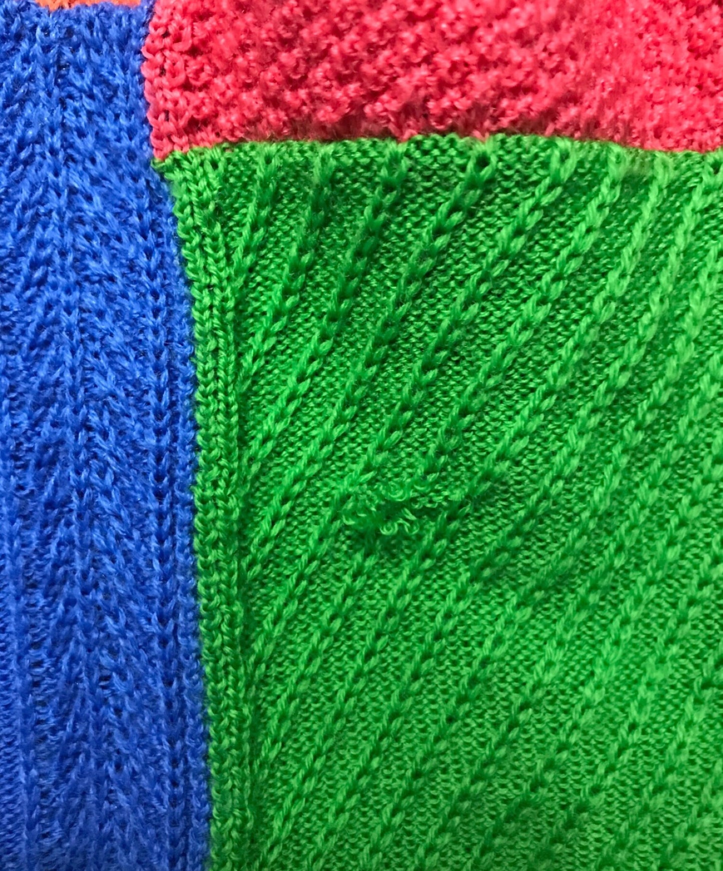 Comme des garcons homme plus patchwork knit pf-n017