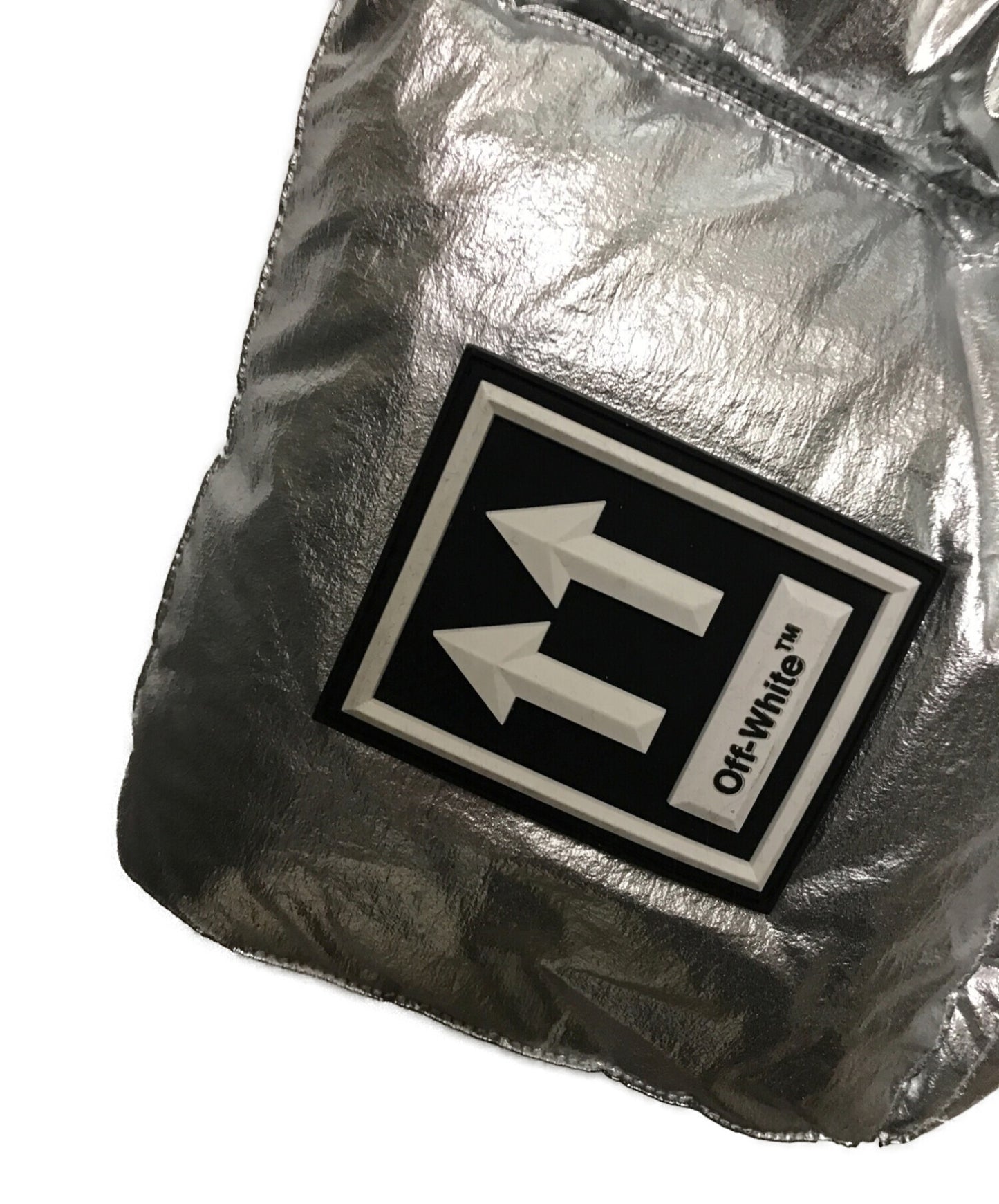 白色闪亮的彩色裁剪夹克欠A192 F19F76050