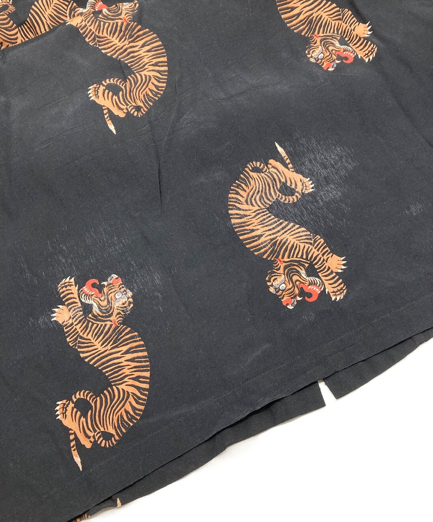 Wacko Maria Tiger S/S Hawaiian 셔츠 짧은 소매 셔츠