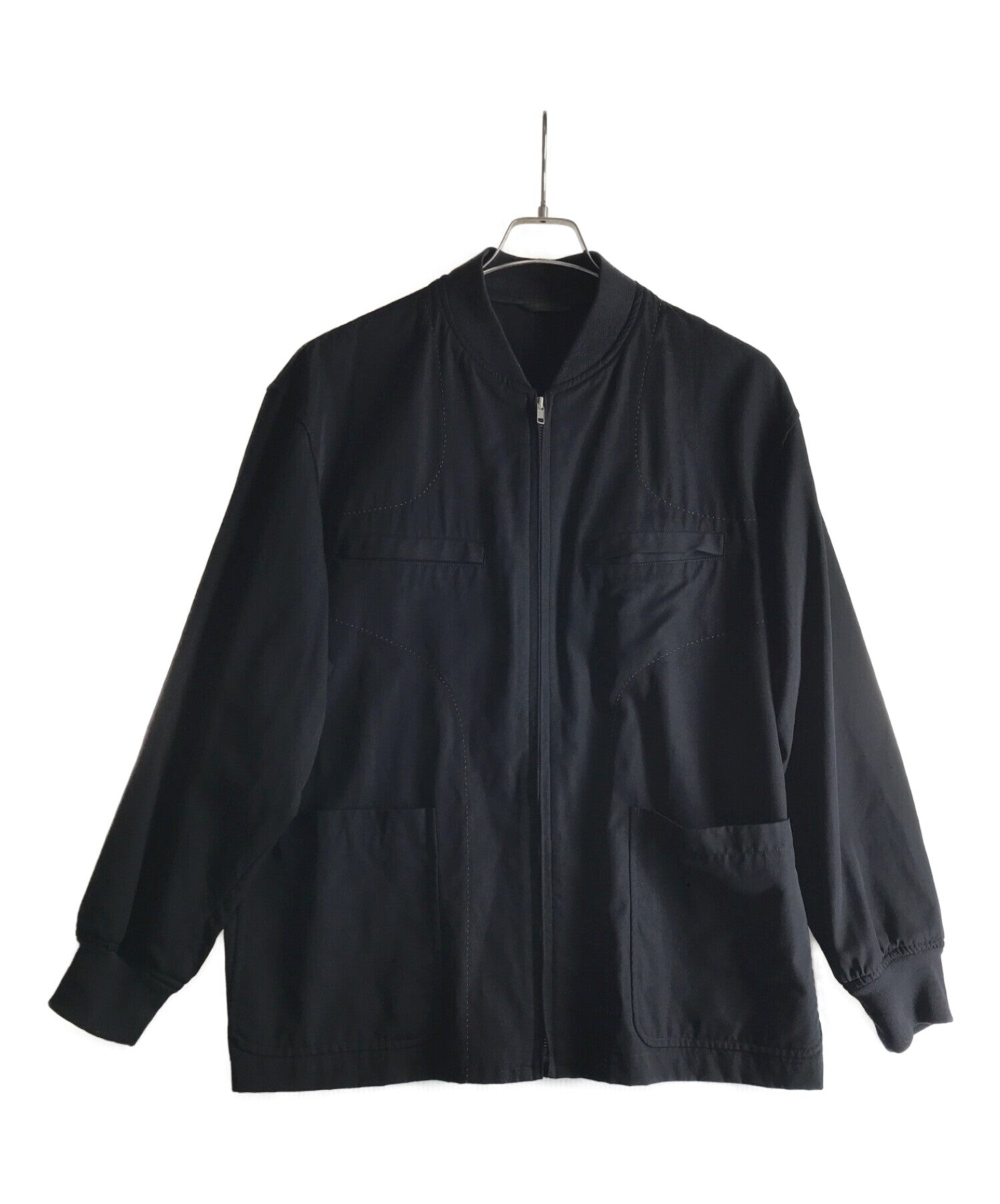 COMME des GARCONS HOMME OLD] Wool Gaber Collar Stitch Blouson hj