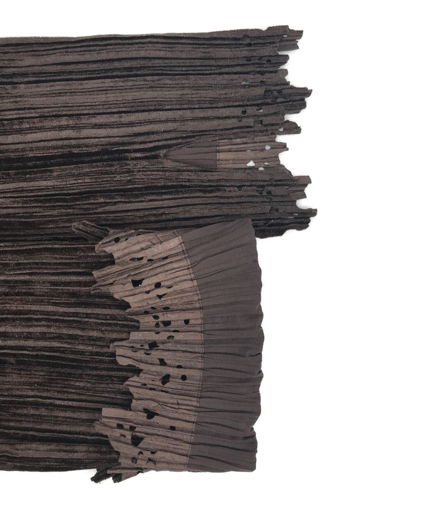 Issey Miyake Velor 주름 드레스 IM04FH939