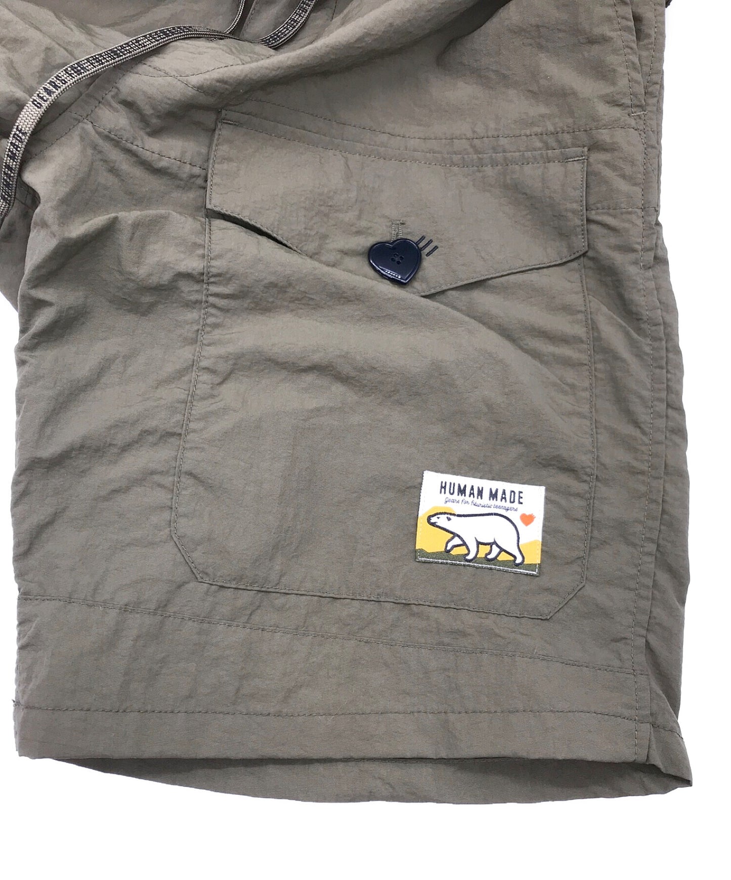 กางเกงขาสั้นทหารไนลอนทำ HM23PT014