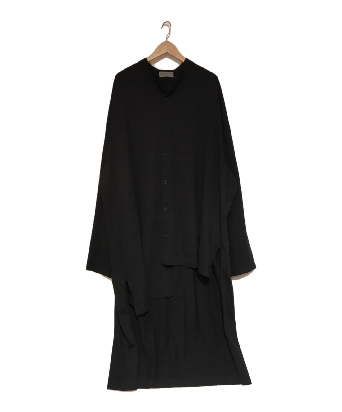 Yohji Yamamoto Pour Homme 20AW不对称消息印刷开衫HR-T26-076