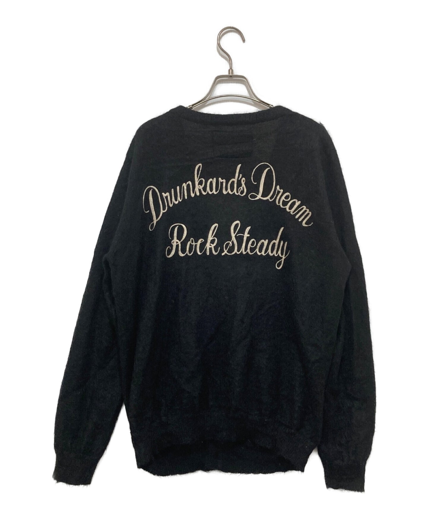 Wacko Maria Mohair ผสมผสาน Cardigan 13AW-KNT-14