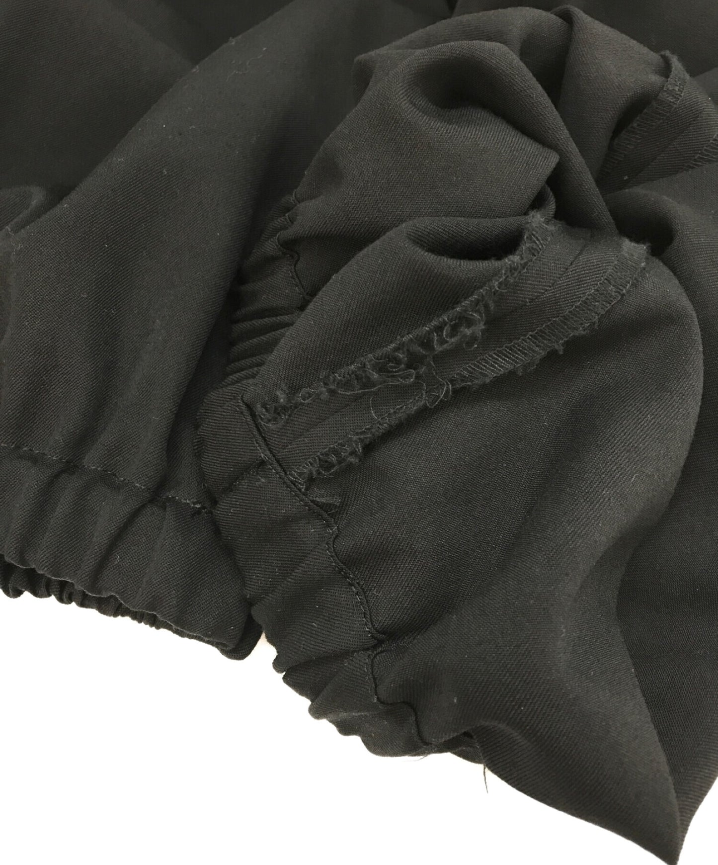 Yohji Yamamoto Pour Homme墨水繪畫刺繡褲子HN-P91-102