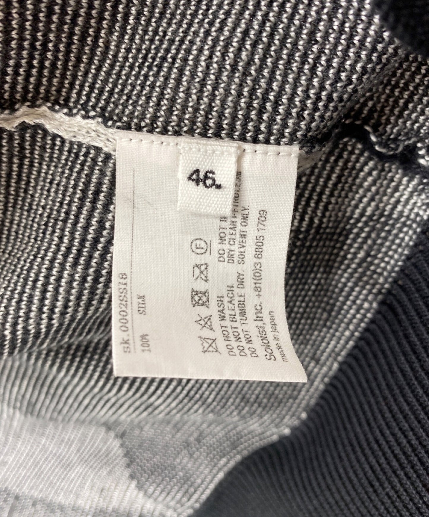 Takahiromiyashita Thesoloist Zip Argyle Cardigan 0002SS18