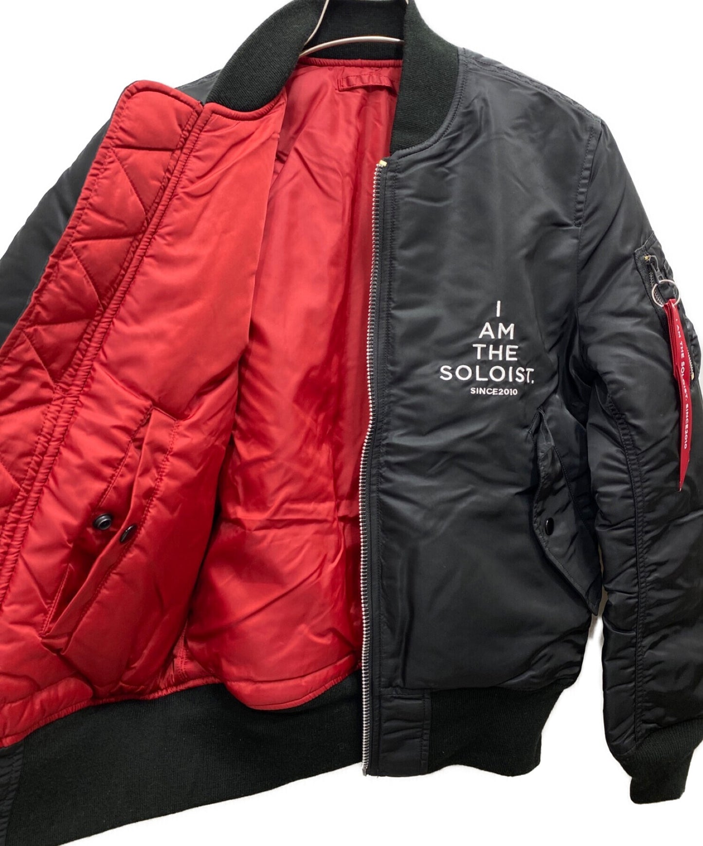 Takahiromiyashita Thesoloist. × Alpha Collaboration MA-1 재킷 TA0187-8001