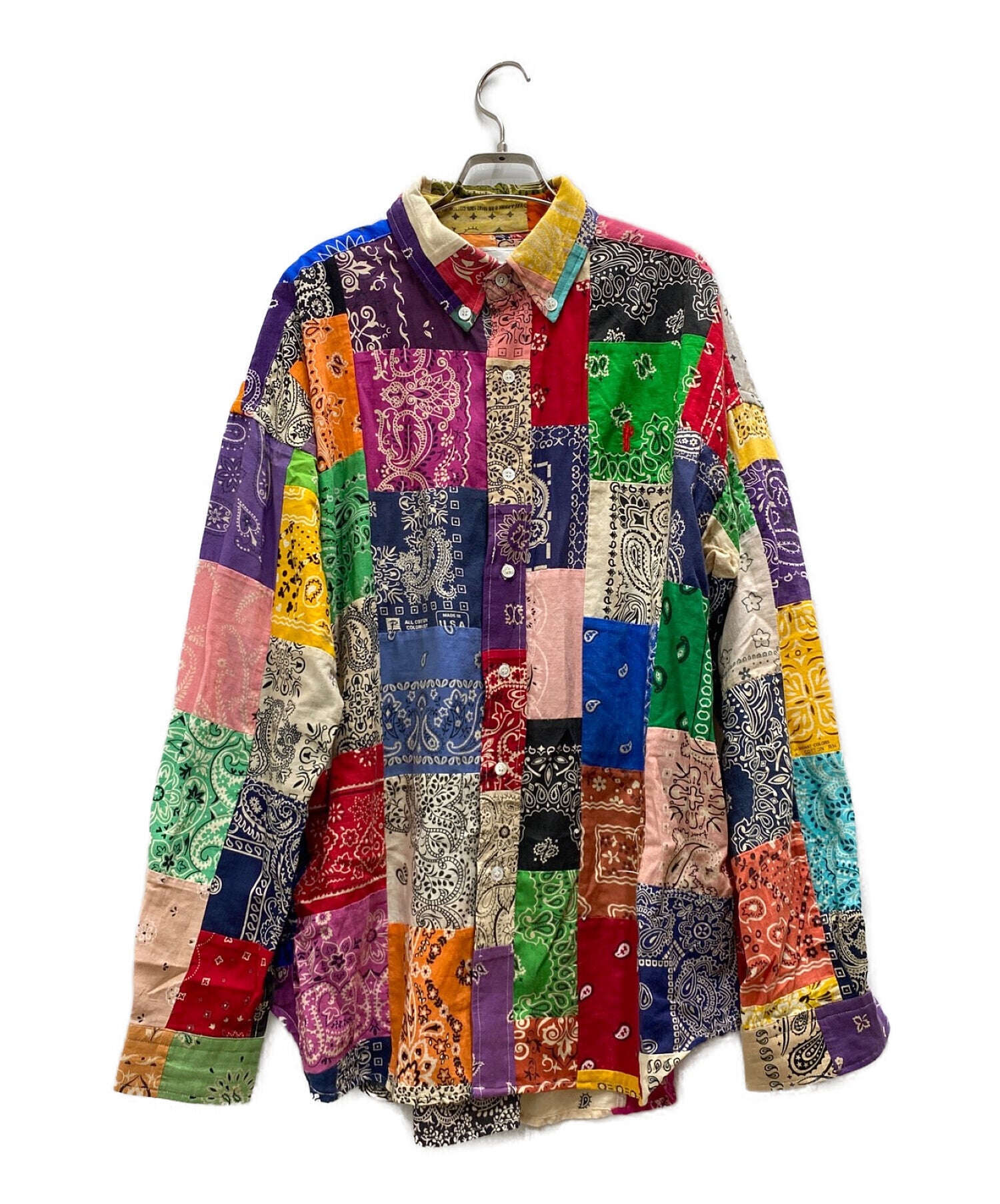 READYMADE Multicolor bandana oversized shirt RE-CO-MU-00-00-139