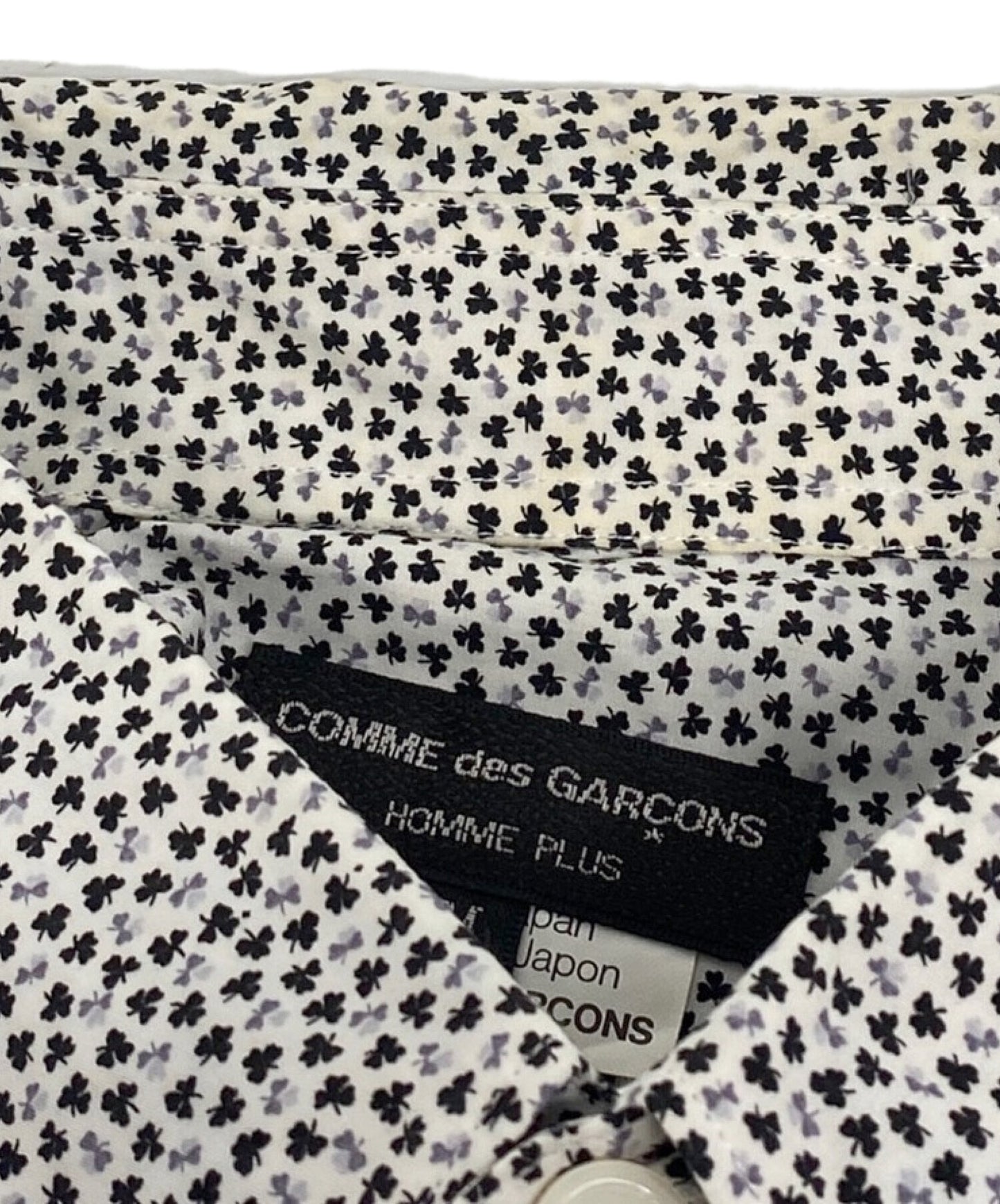 Comme des Garcons Homme Plus เสื้อเชิ้ต Frill Frill PJ-B038