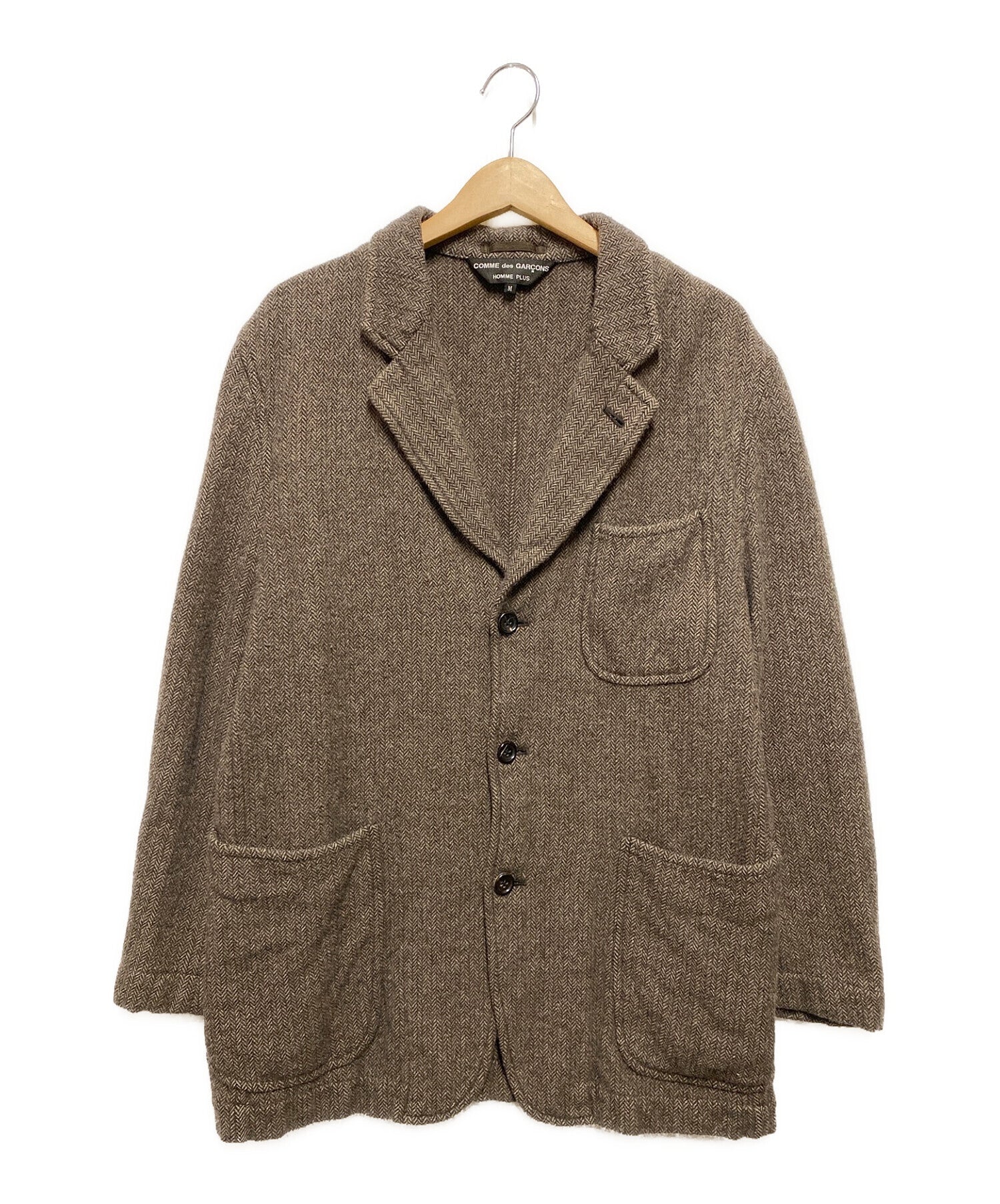 COMME des GARCONS Homme Plus 00AW Herringbone 3B jacket PJ-04087M