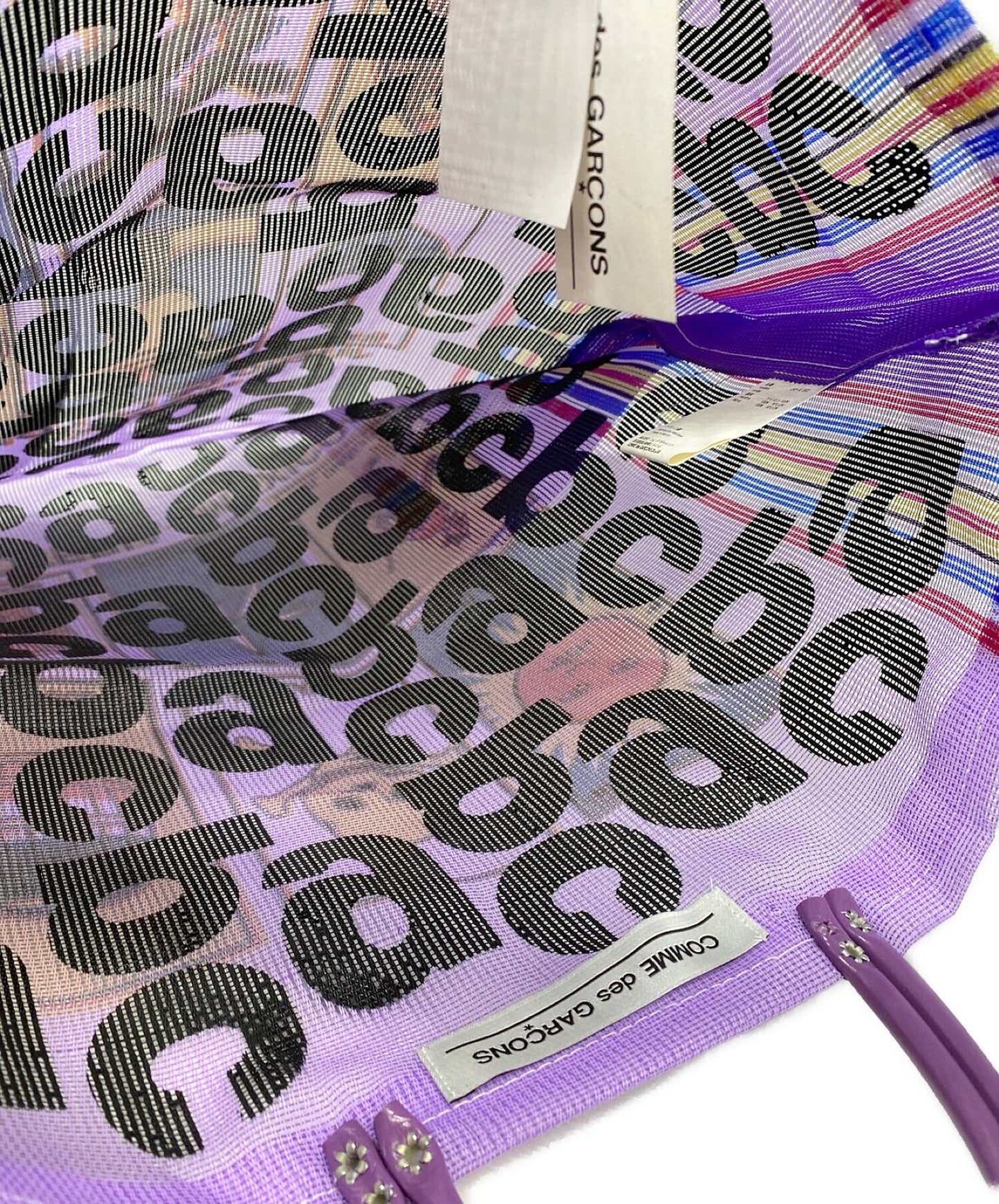 Comme des Garcons ช็อปปิ้ง Nylon Tote Bag OD-K202