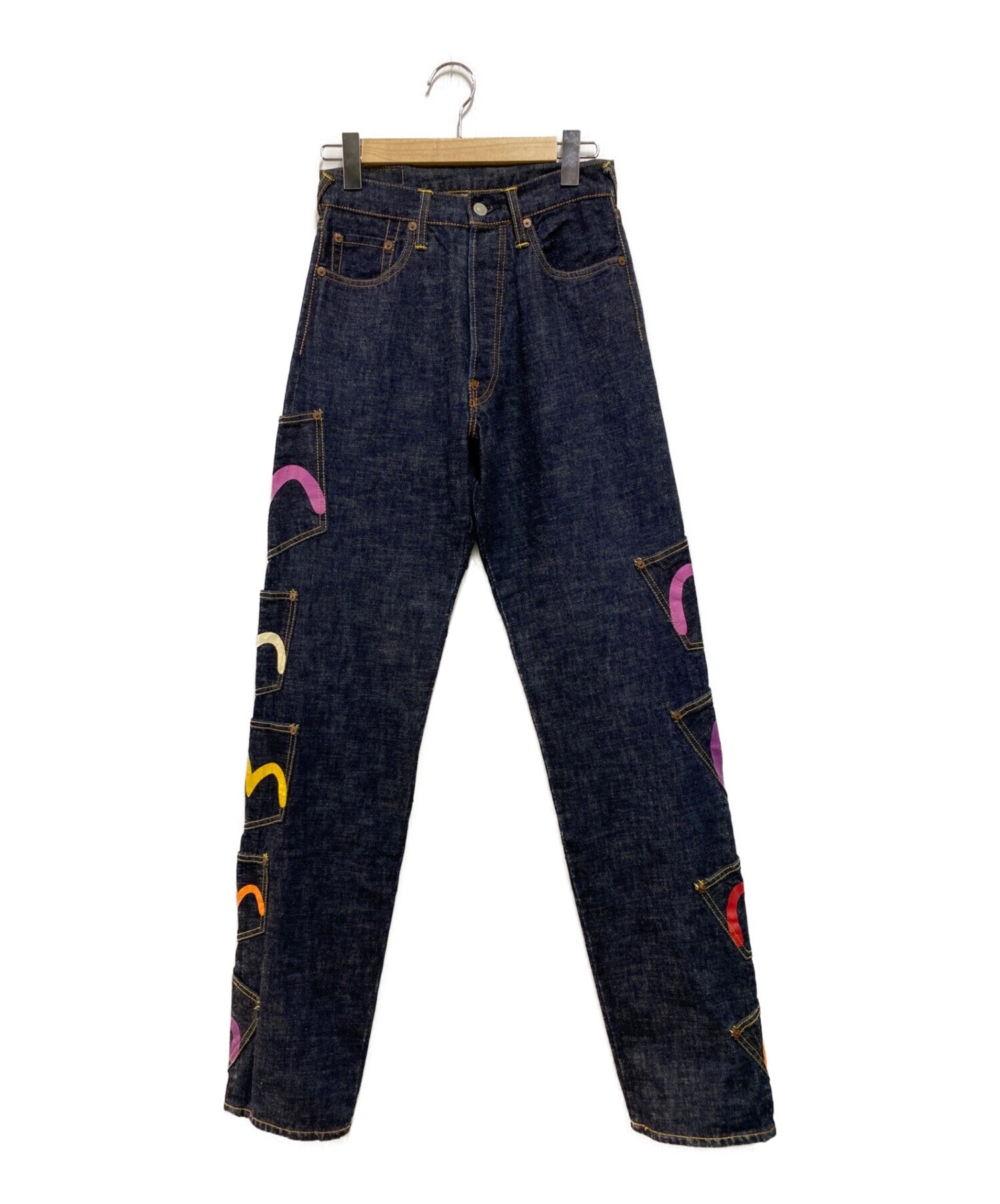 EVISU 0119 Menie pocket denim pants