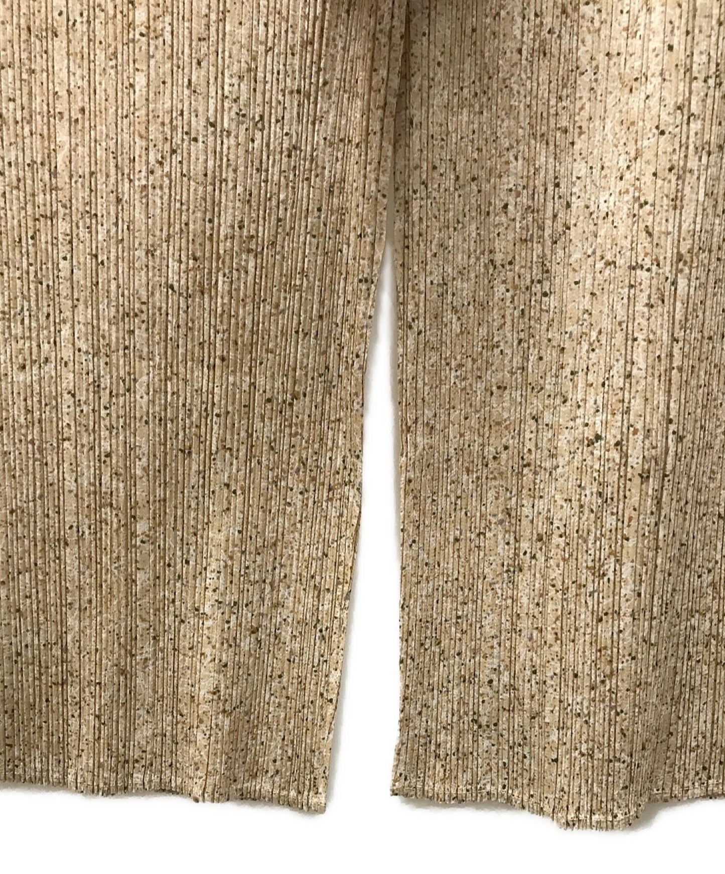 Pleats請帶有全面圖案PP92-JF041 PP92-JF041的百褶褲子