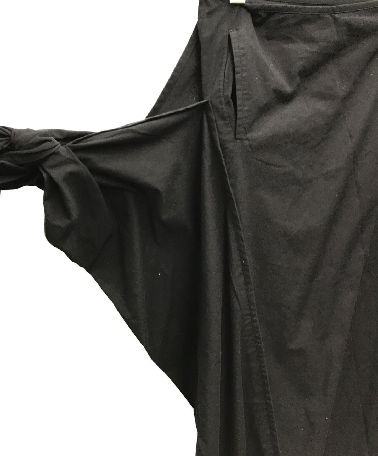 Yahji Yamamoto Femme设计形状丝带滚裙FE-S21-022