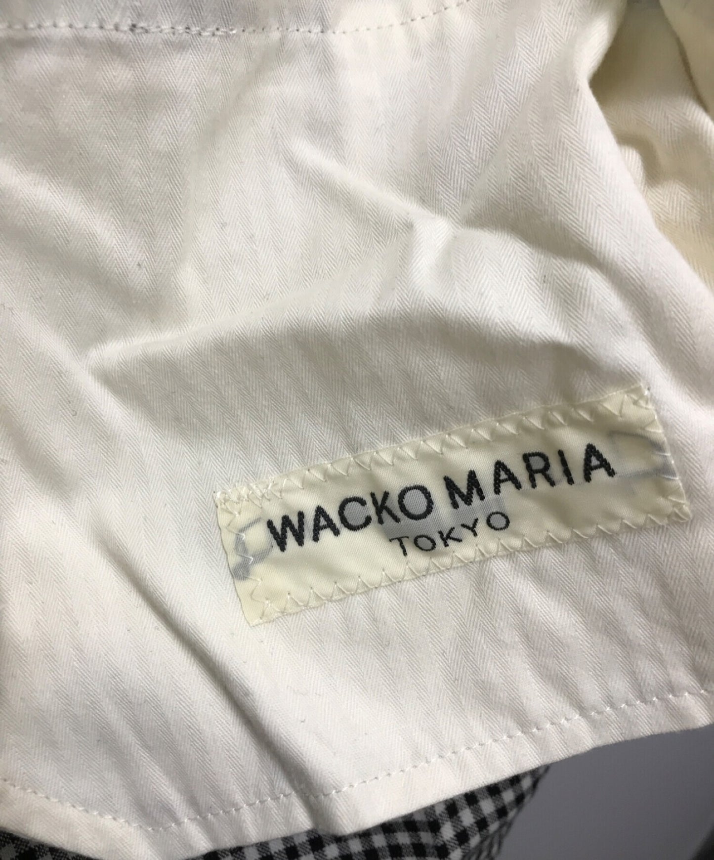 Wacko Maria 3件设置西装12SS-GGM-JKT02