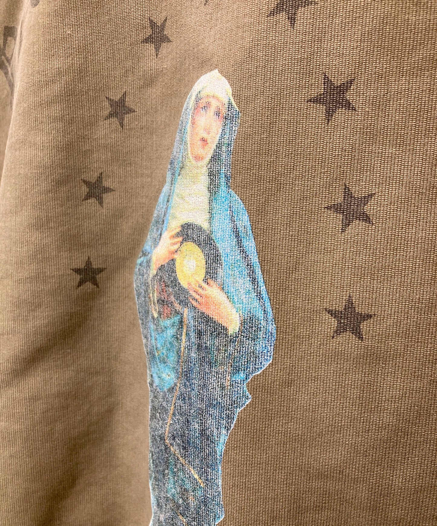 Wacko Maria背部印刷N-1甲板夹克军事夹克