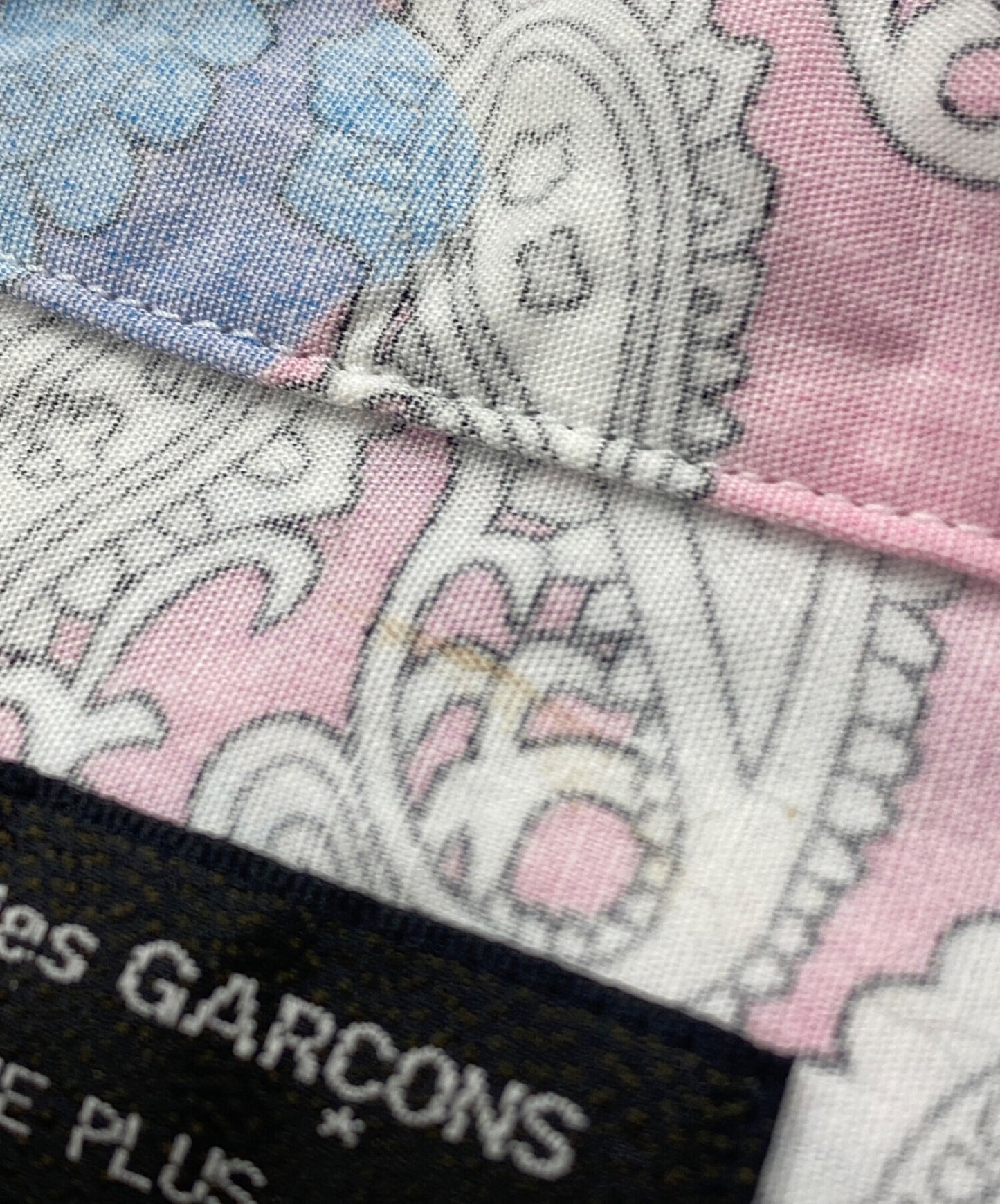 Comme des Garcons Homme Plus Inside-Out Paisley衬衫AD2007 PA-B040