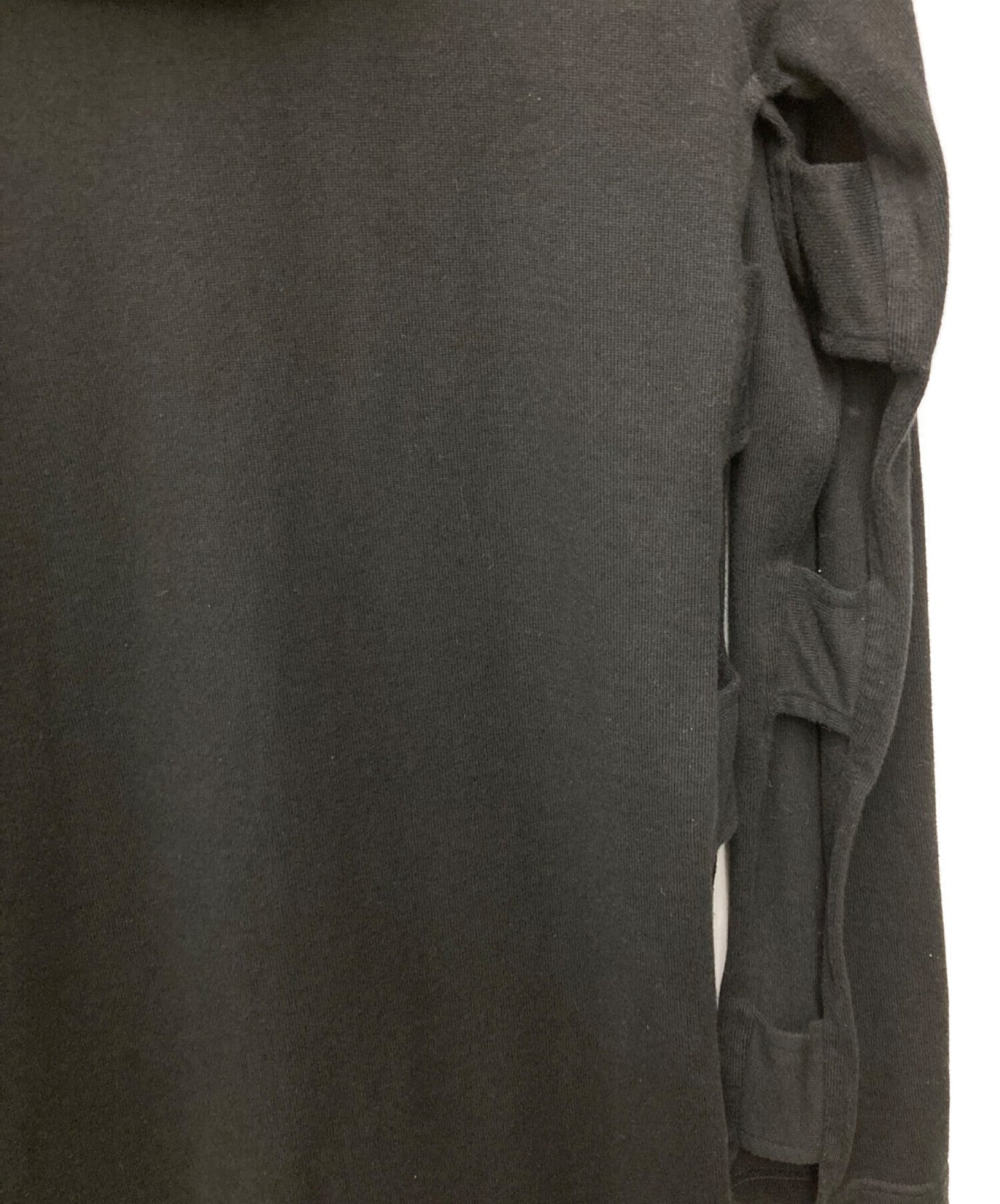 COMME DES GARCONS HOMME 플러스 사이드 오픈 ZIP-UP HODIE CUTWORK HODIE PK-T028