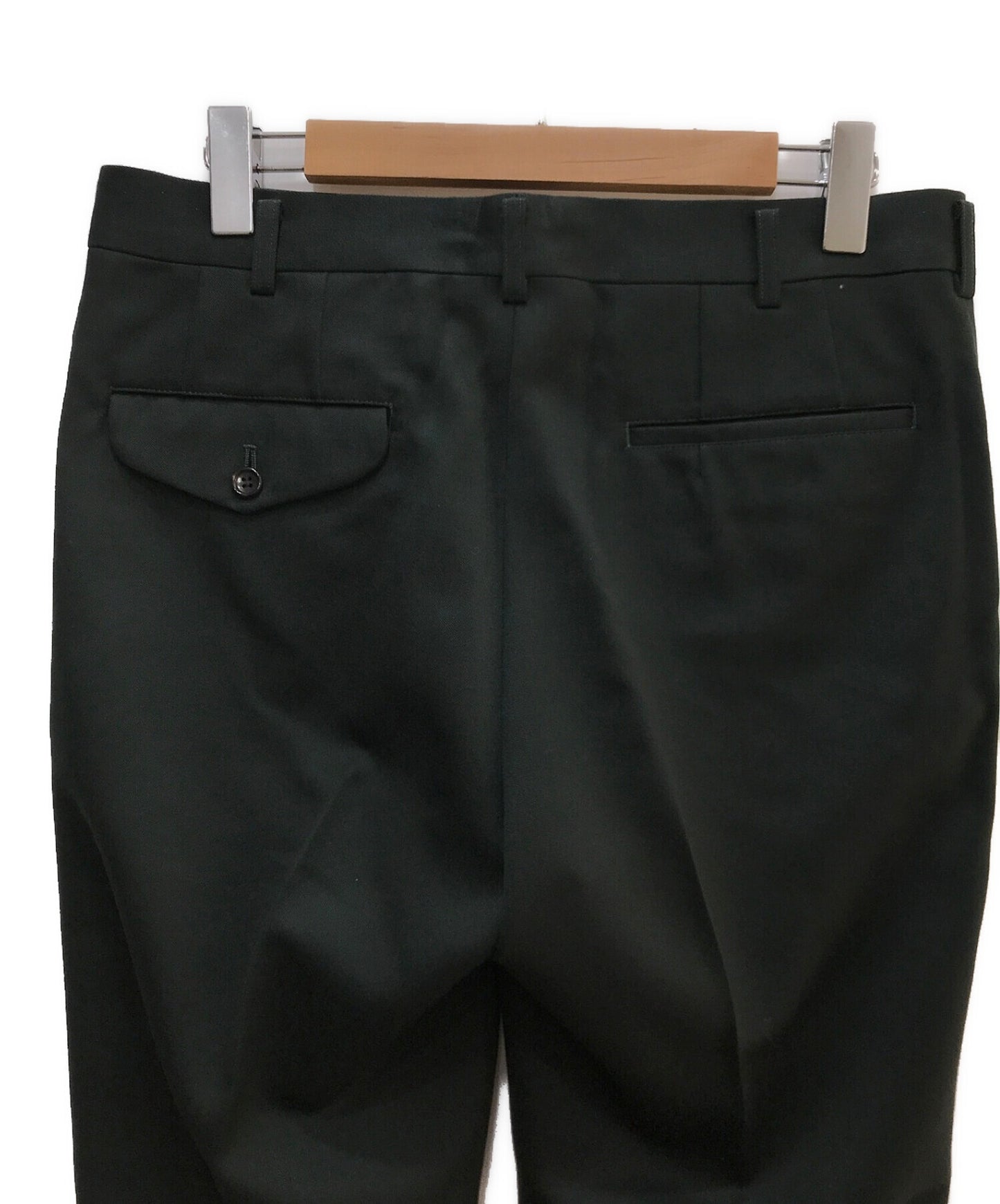 Comme des Garcons Homme Plus Wool Center Press Pants PA-P026