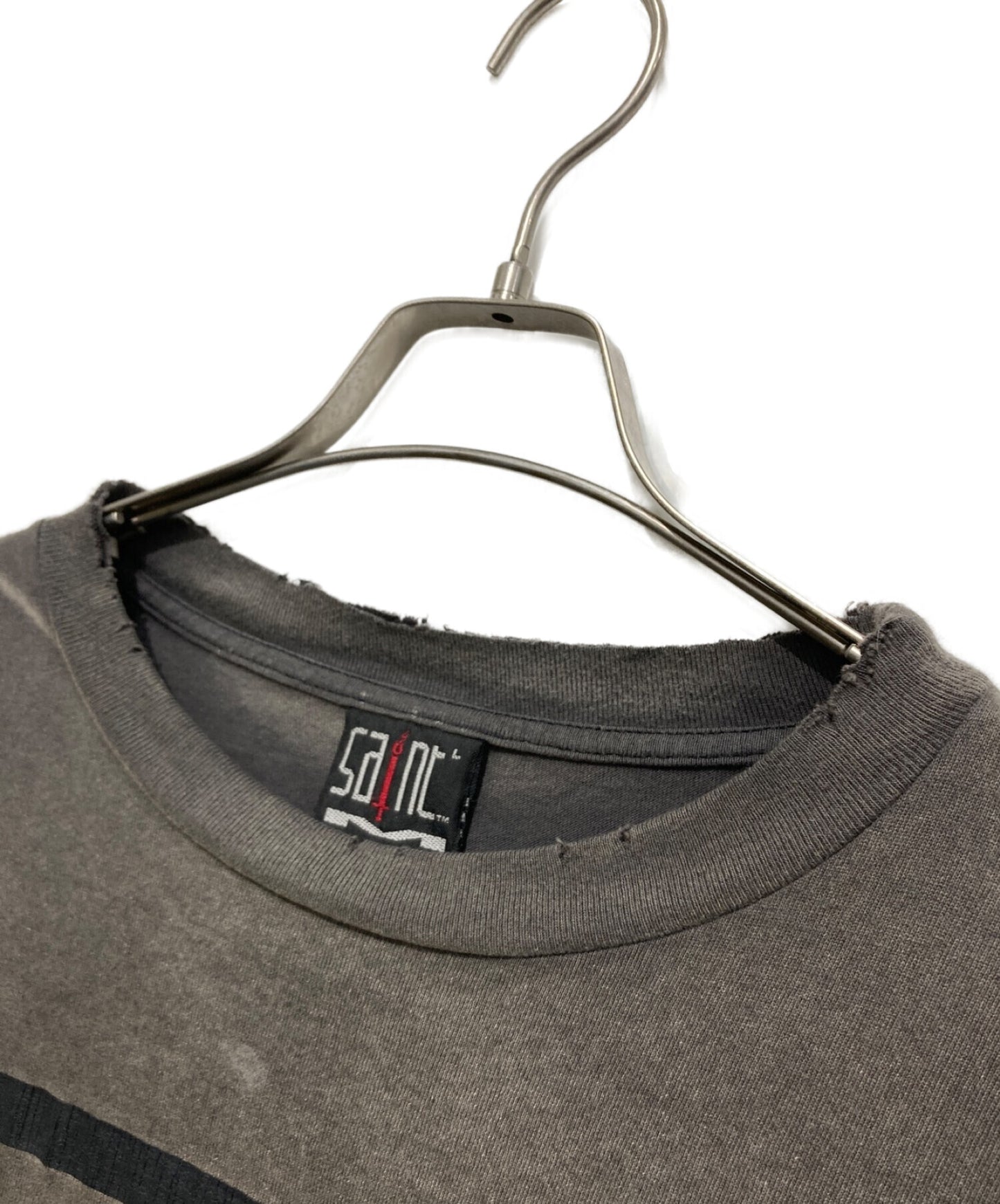 Saint Michael Sin Sin Long Sleeve Cut and Sewn/Long Sleeve Cut และ Sewn/Long Tee/T-Shirt SM-A22-0000-012