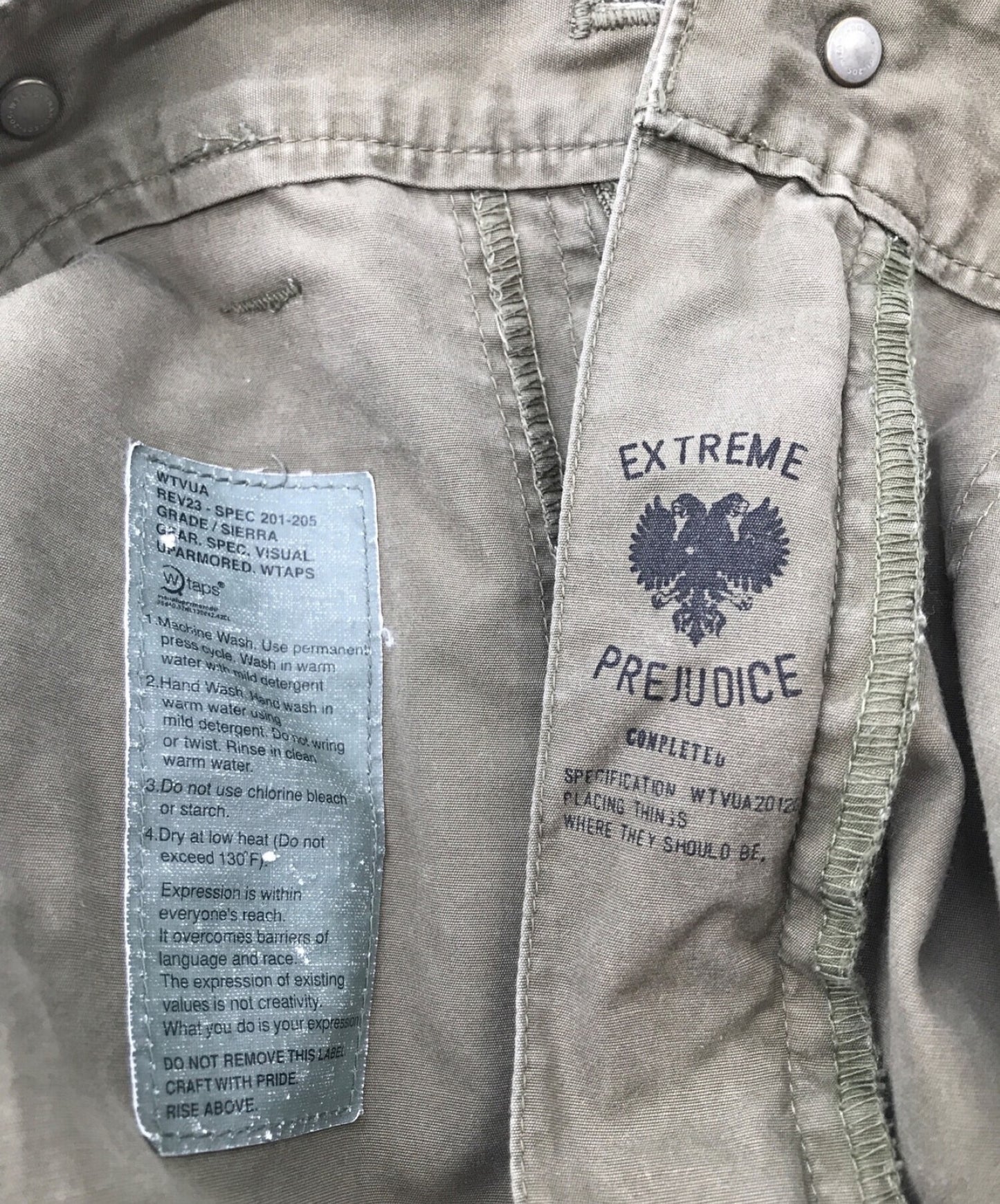 WTAPS กางเกงสินค้าที่ 1 TSDT-PT-M04