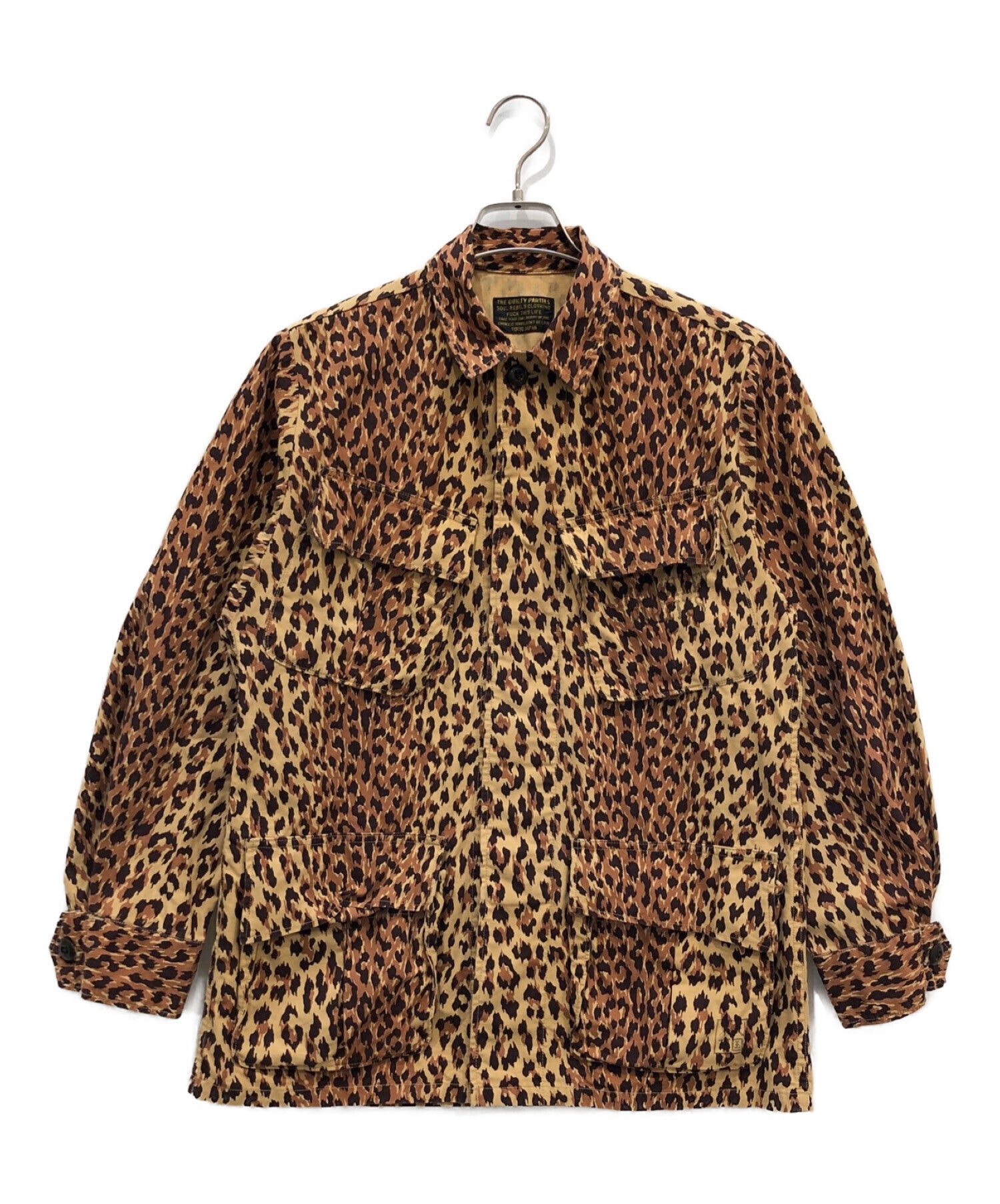 WACKO MARIA Leopard Jungle Fatigue Shirt | Archive Factory