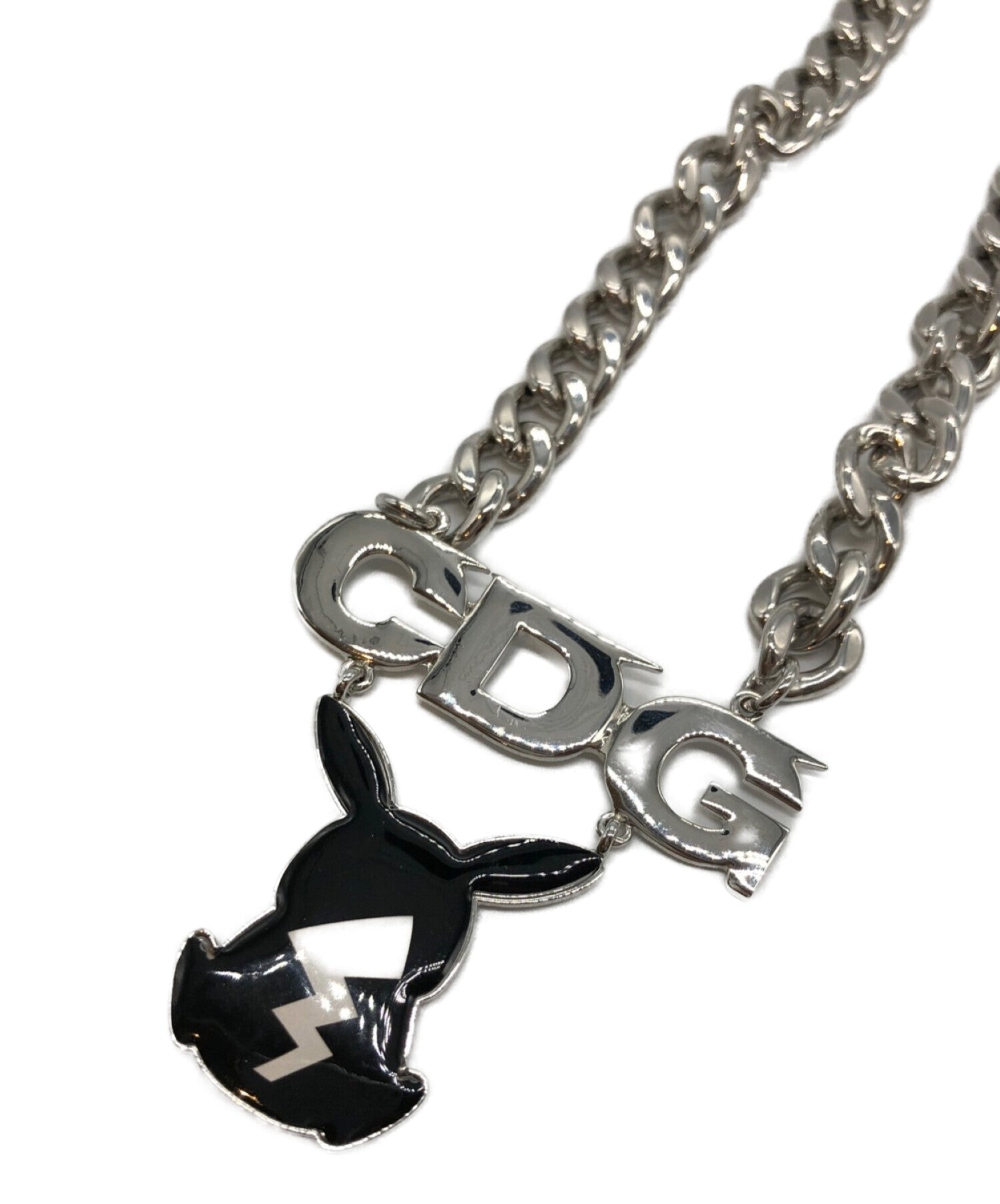 Custom Nigo Bape Pendant Vintage Necklace with Matching Chain Silver