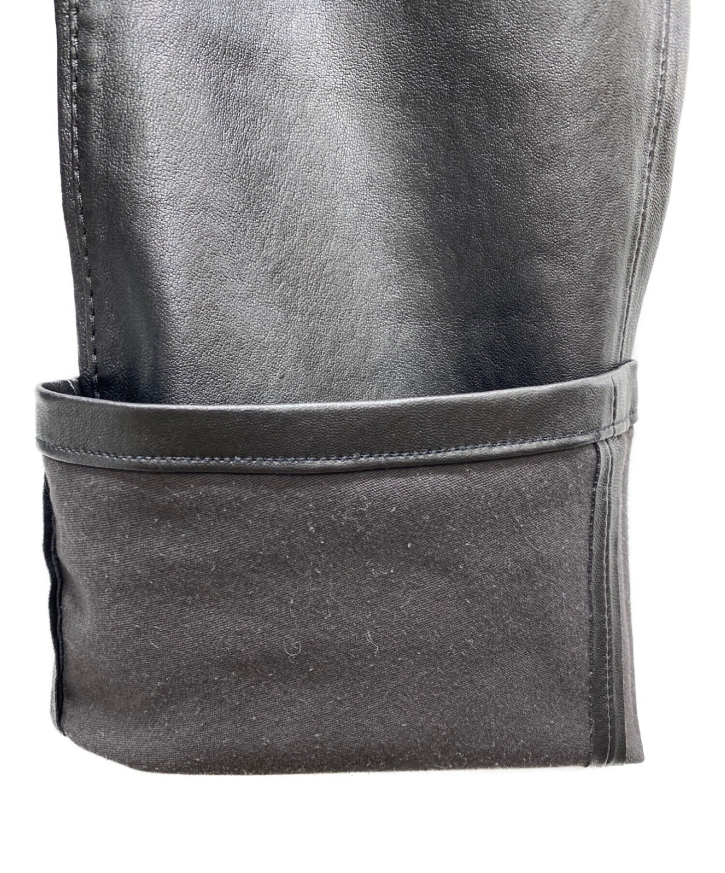 Dior Homme Lamb皮革Slim Pants 7E3510010001