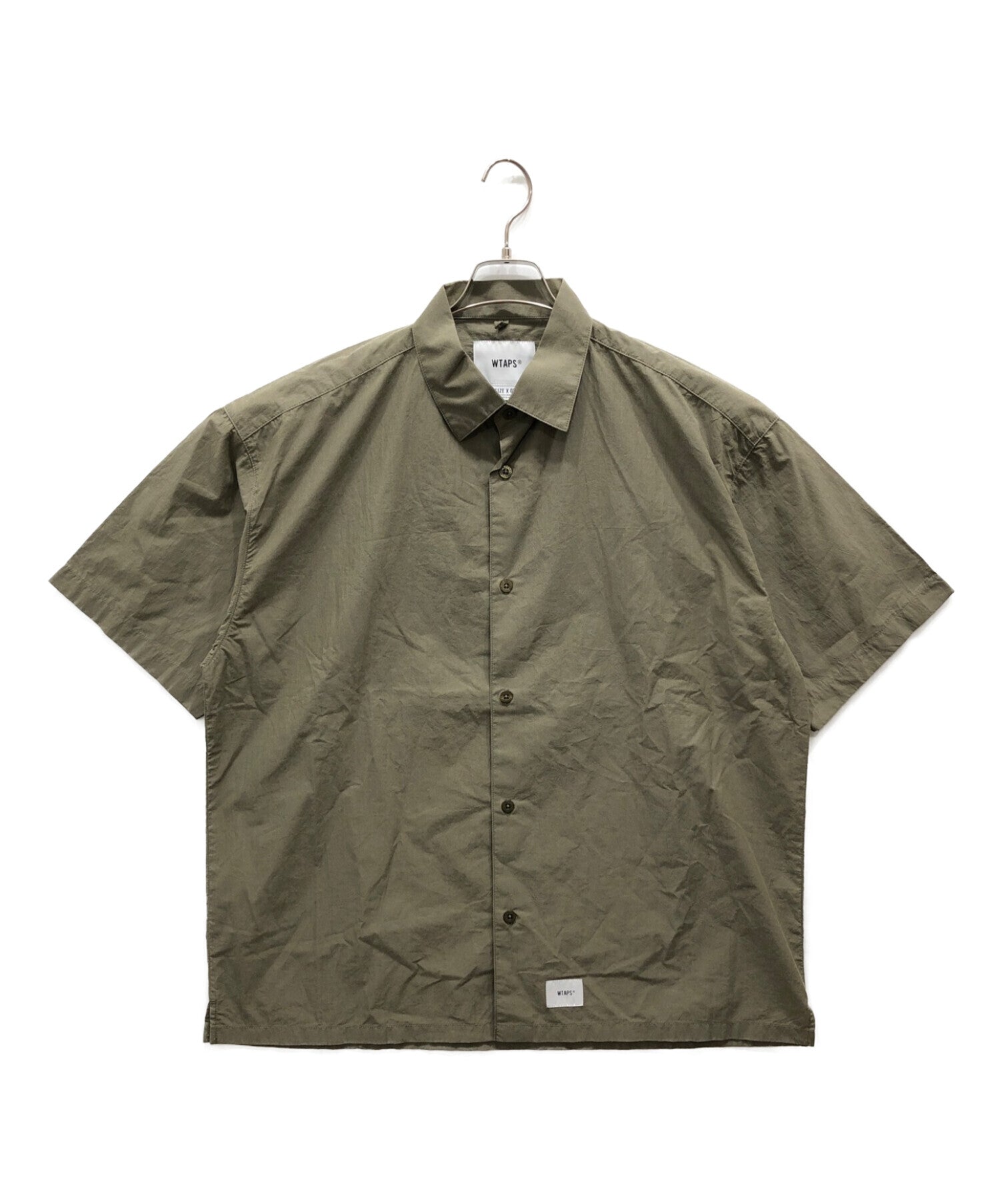 [Pre-owned] WTAPS INGREDIENT / SS / COTTON. BROADCLOTH BRDT-PTM01 – Archive  Factory