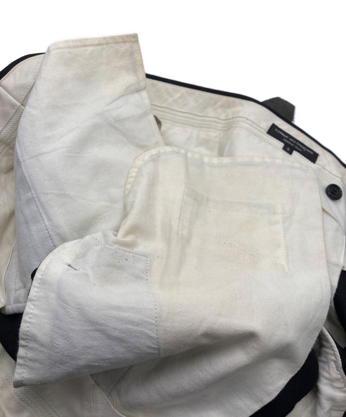 Comme des garcons homme plus wrap กระโปรงกางเกงใน PB-P054