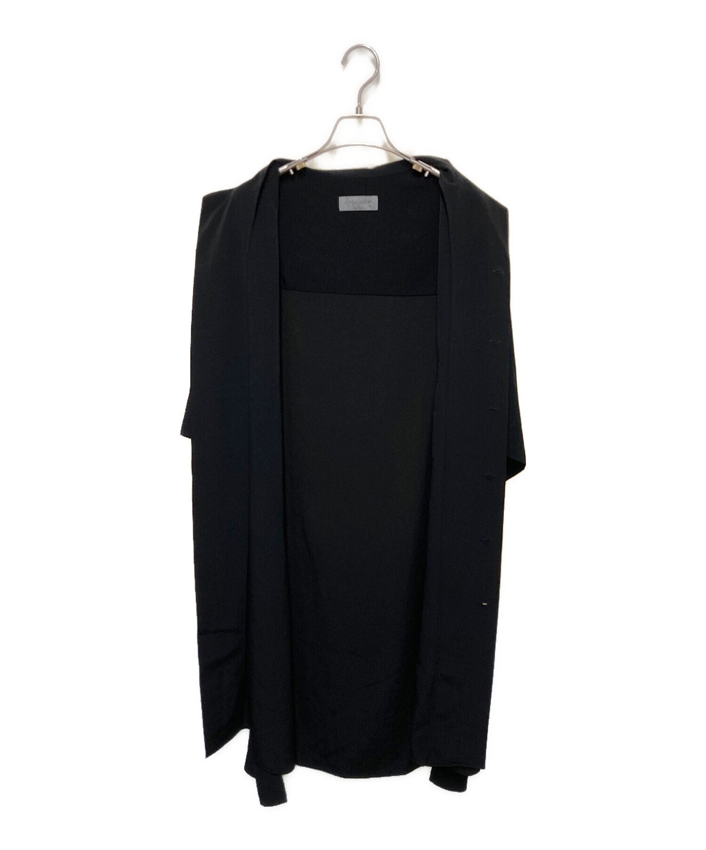 Yohji Yamamoto Pour Homme開放項圈長襯衫HG-B47-502