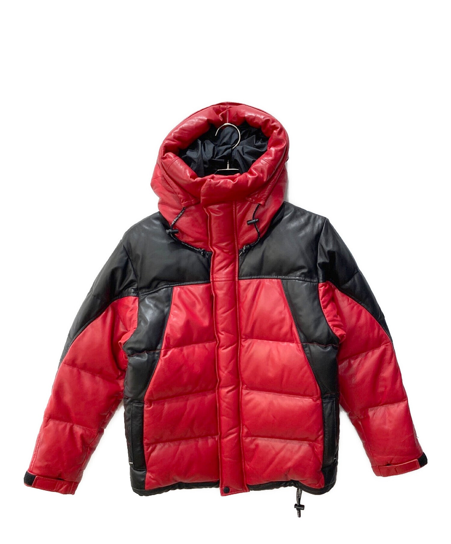 A BATHING APE Leather Down Jacket